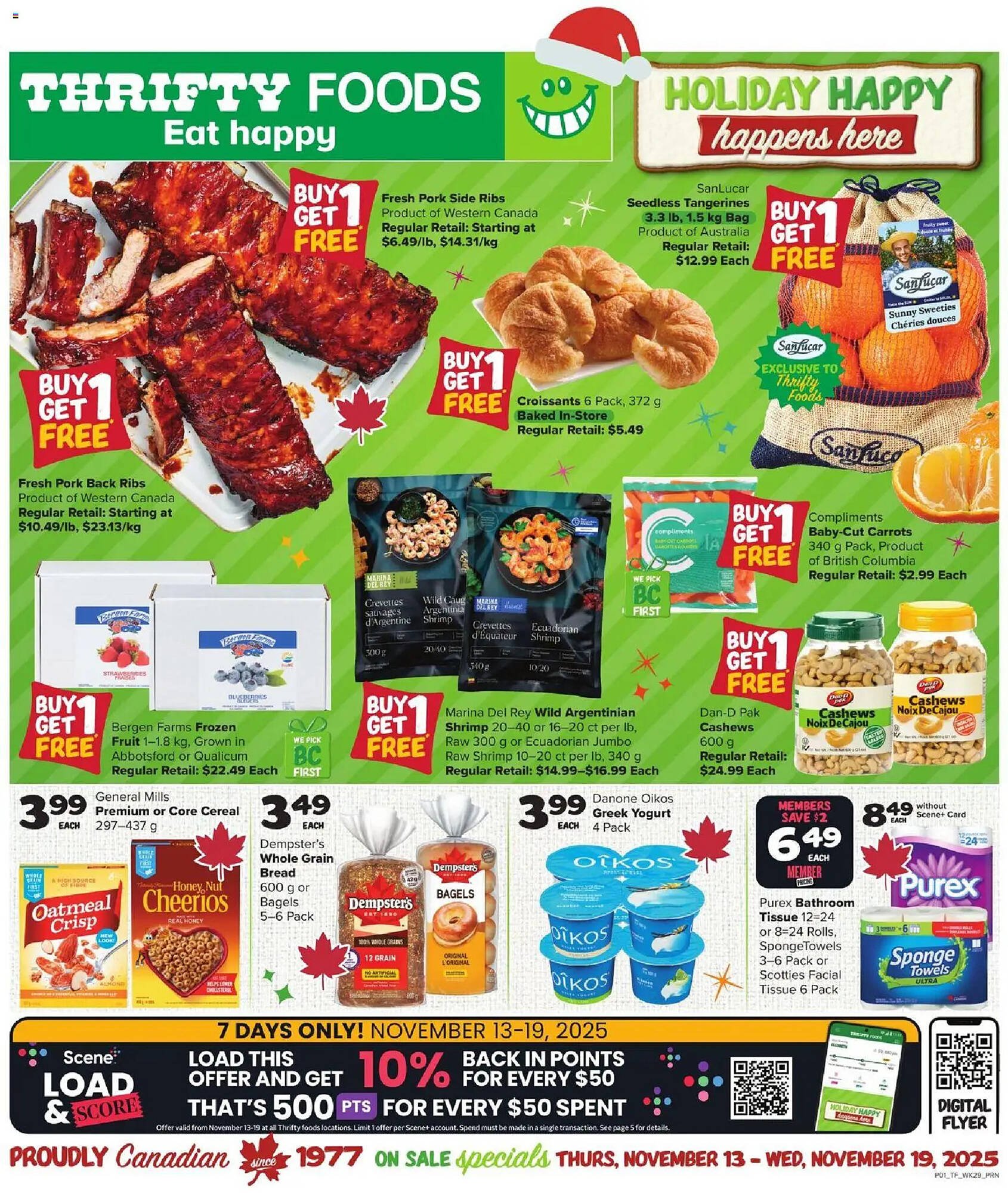 Thrifty Foods flyer (2025-11-13 - 2025-11-20) | 1