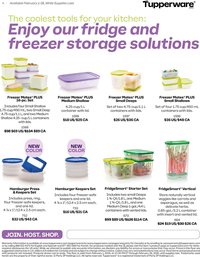 Tupperware flyer