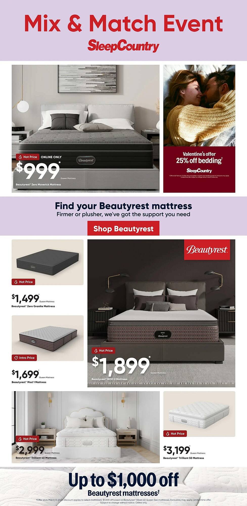 Sleep Country flyer (2026-02-11 - 2026-02-17) | 1