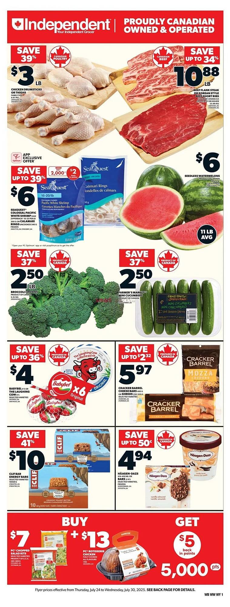 Independent Grocer flyer