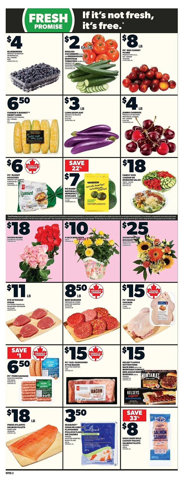 Independent Grocer flyer