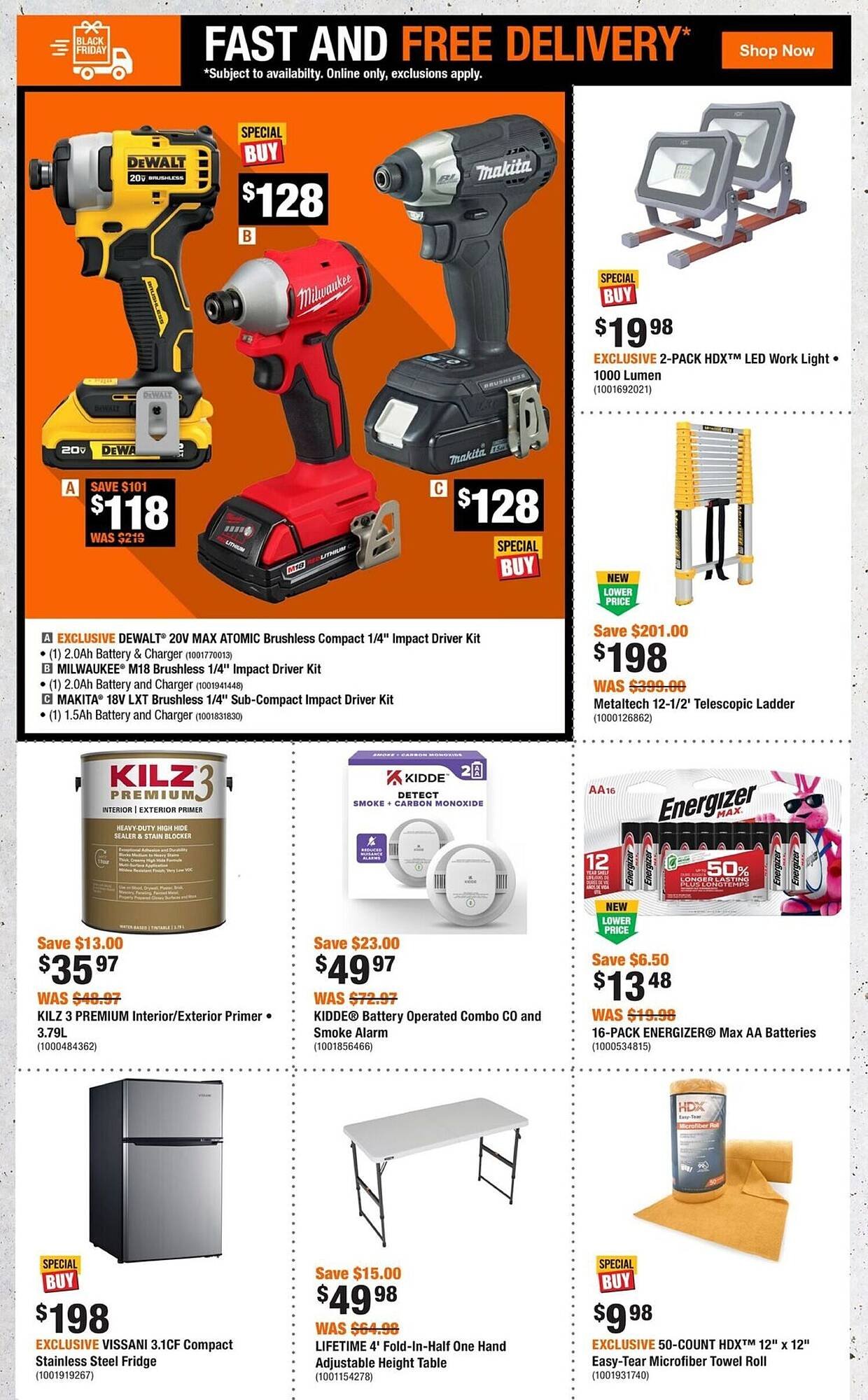 Home Depot flyer (2025-11-06 - 2025-11-13) | 2