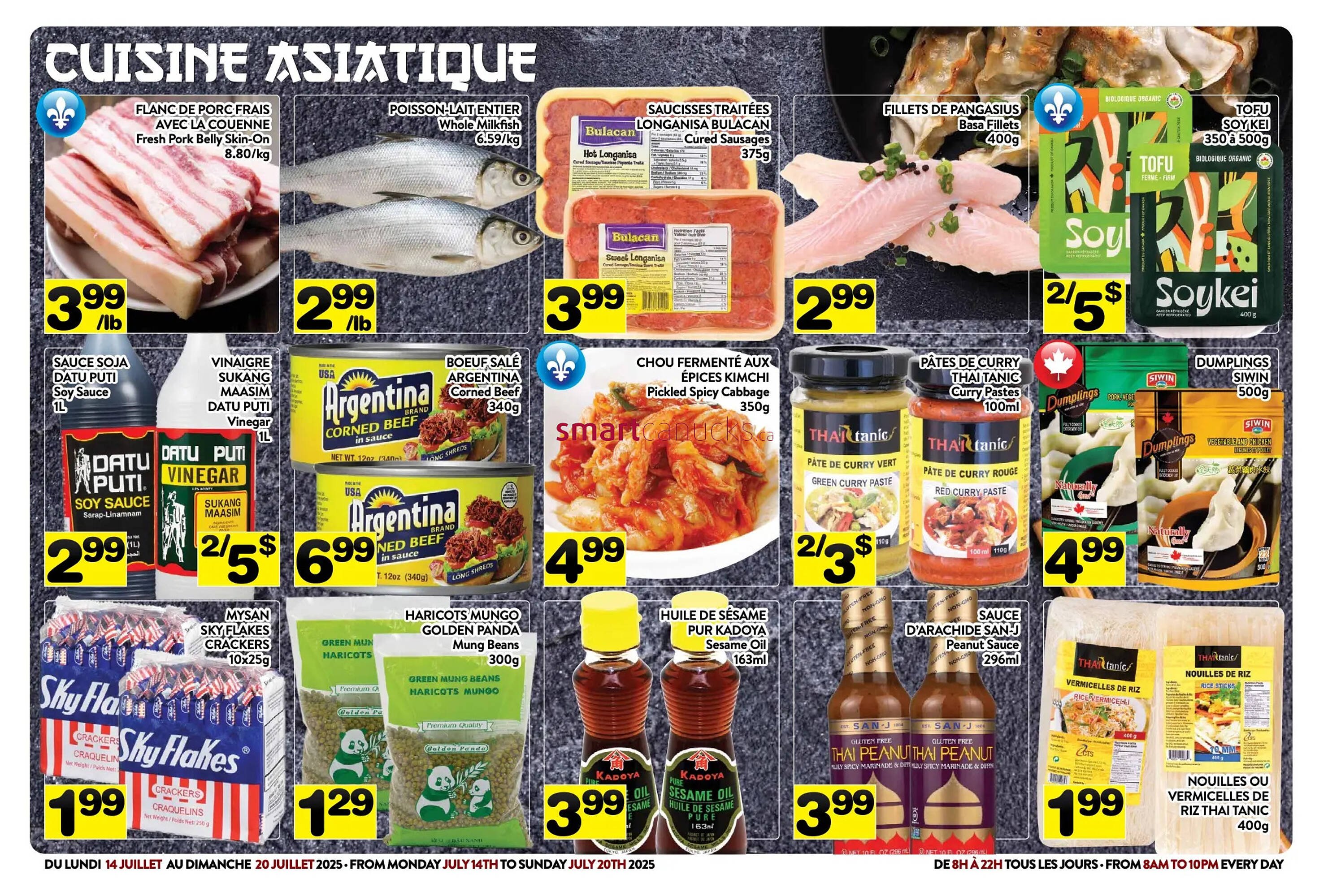 Supermarché PA flyer