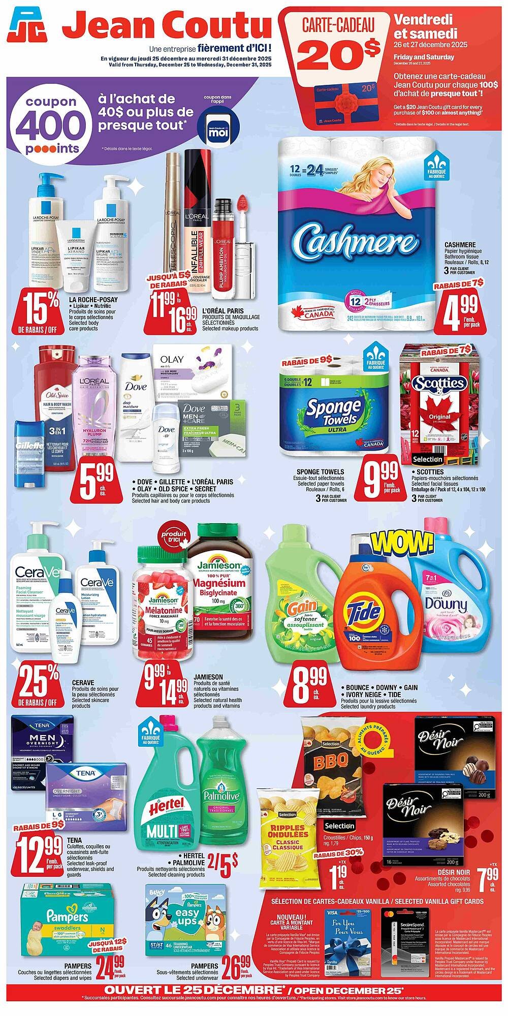 Jean Coutu flyer (2025-12-25 - 2025-12-31) | 1