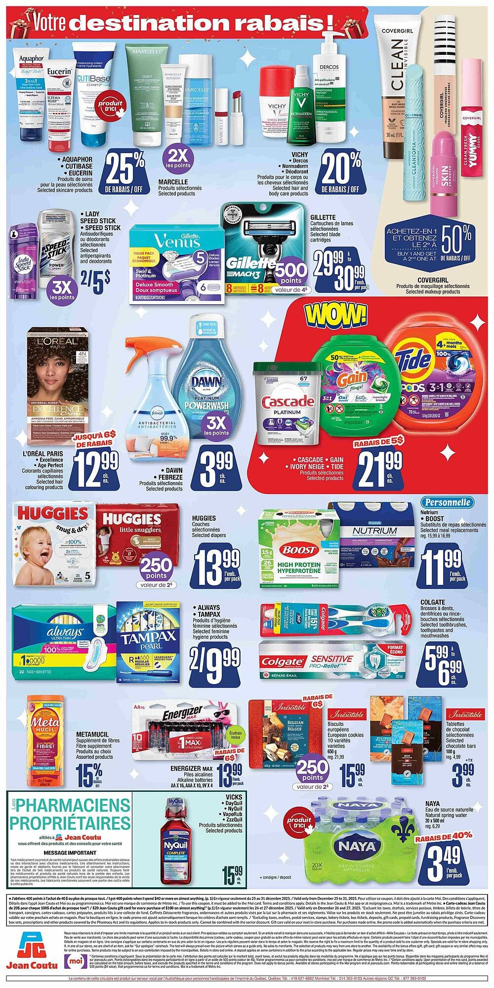 Jean Coutu flyer (2025-12-25 - 2025-12-31) | 2