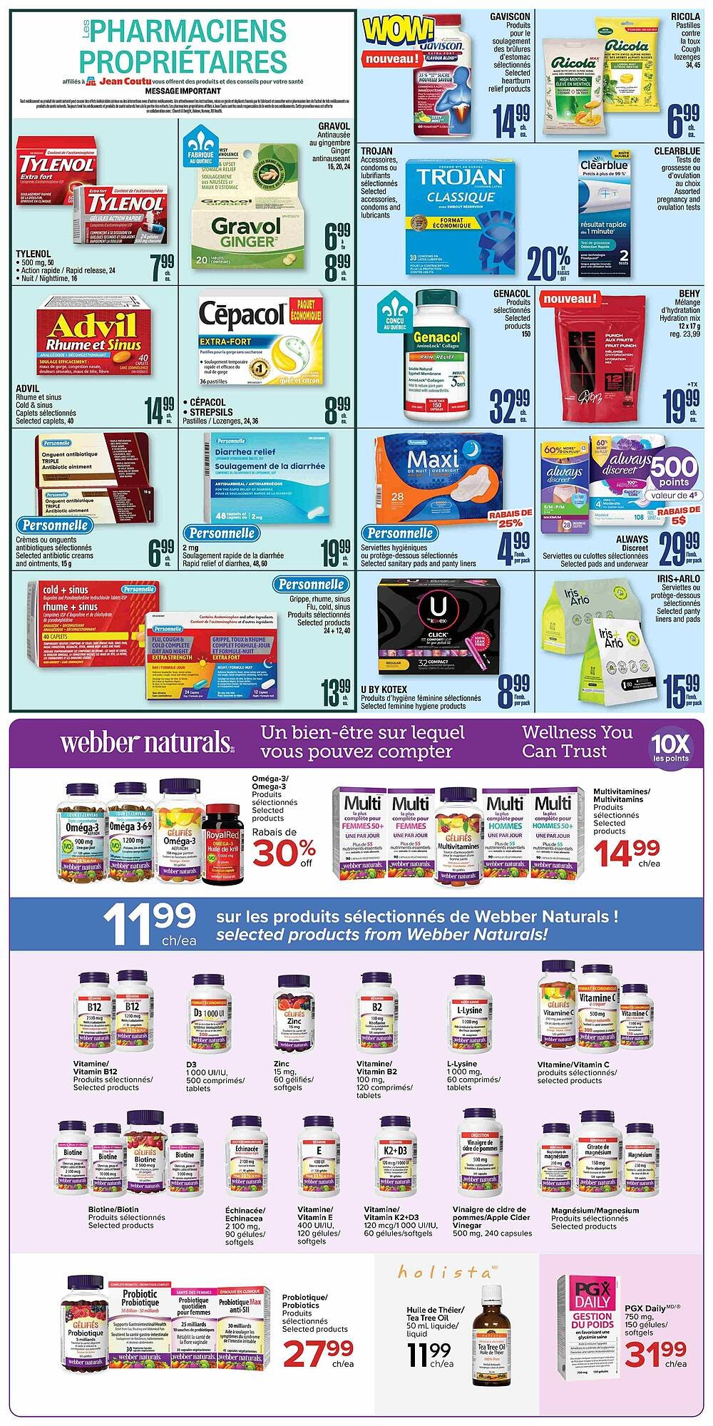 Jean Coutu flyer (2025-12-25 - 2025-12-31) | 10