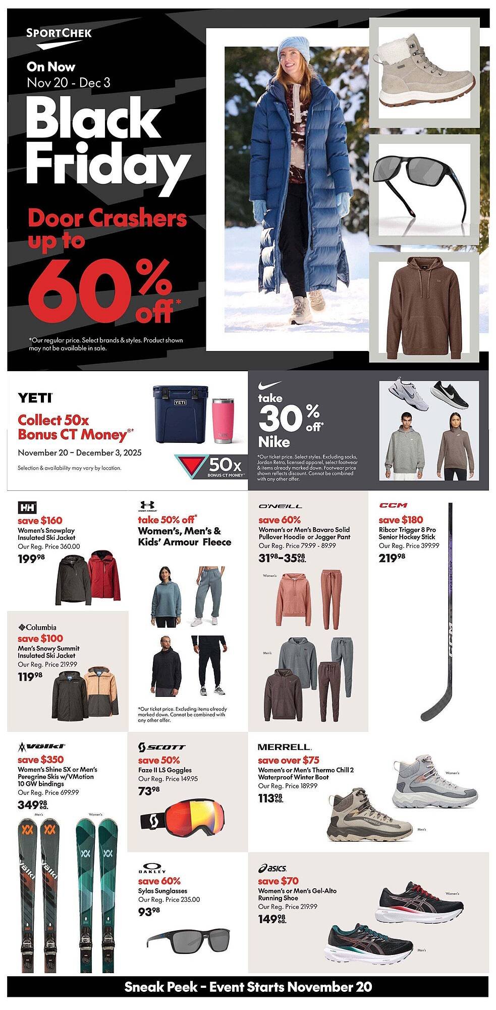 Sport Chek flyer (2025-11-20 - 2025-12-04) | 1