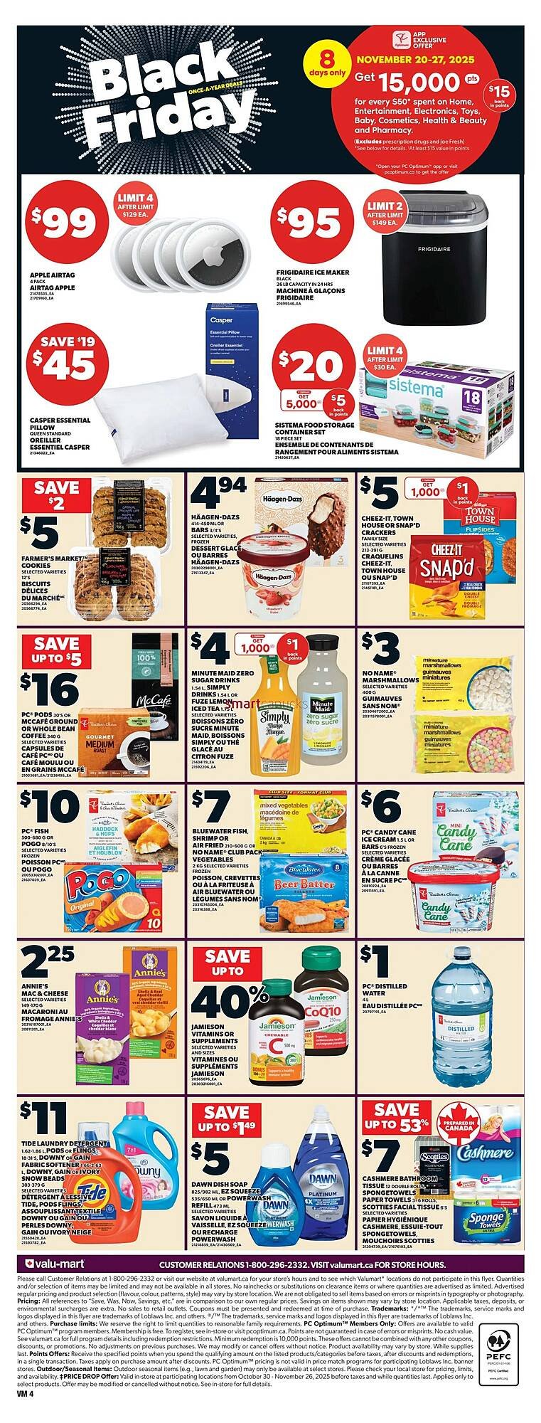 Valu-mart flyer (2025-11-20 - 2025-11-26) | 2