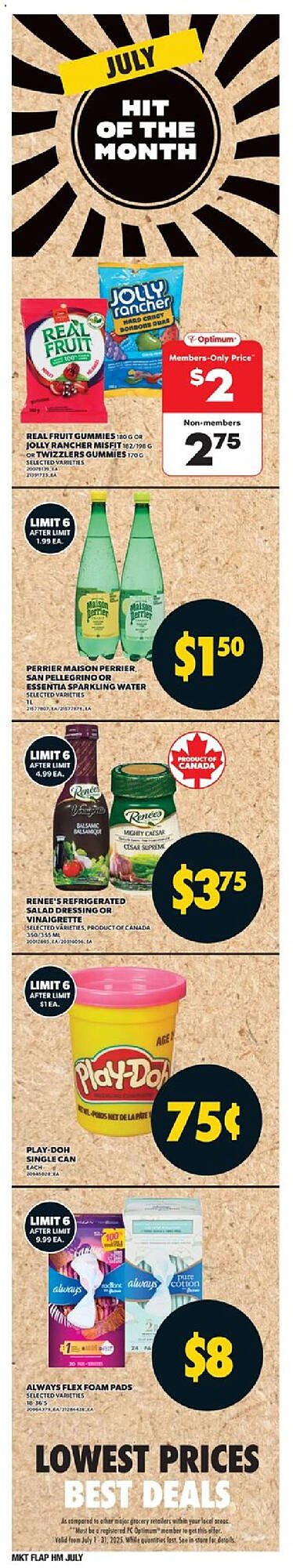 Valu-mart flyer