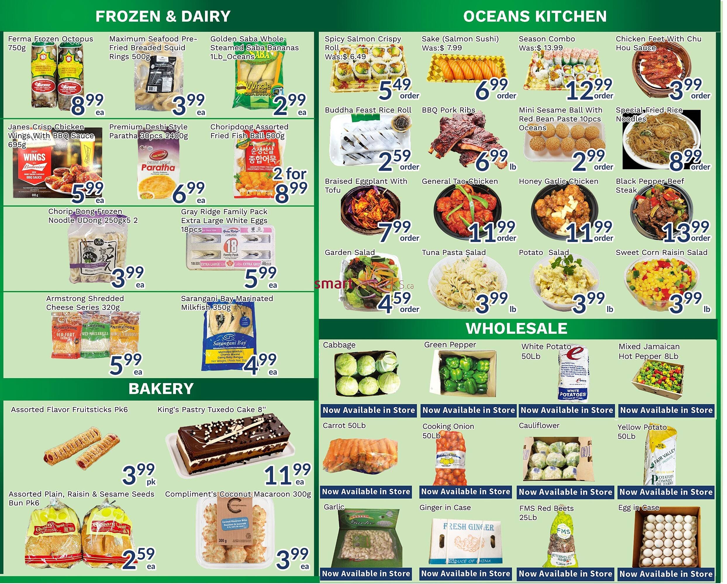 Oceans Fresh Food Market flyer