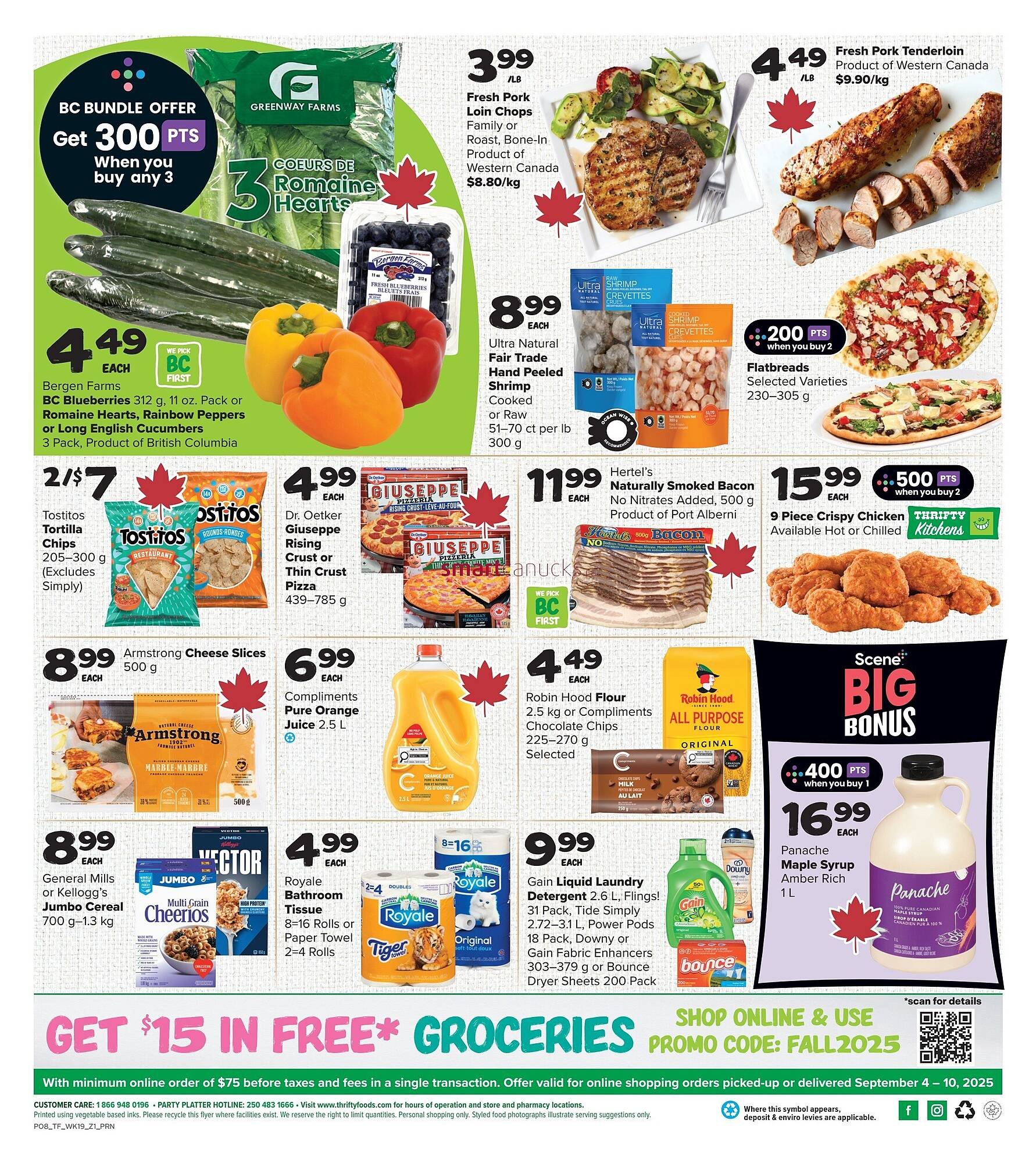 Thrifty Foods flyer