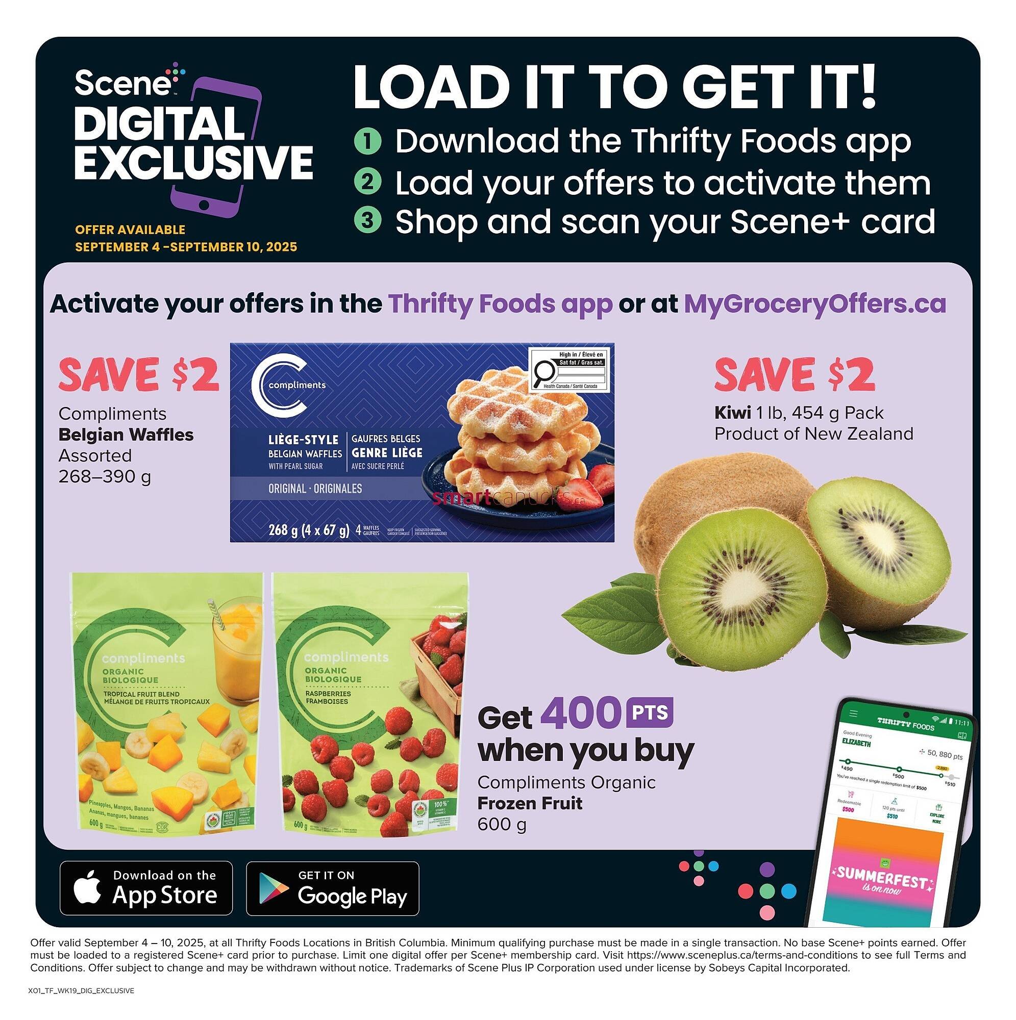 Thrifty Foods flyer