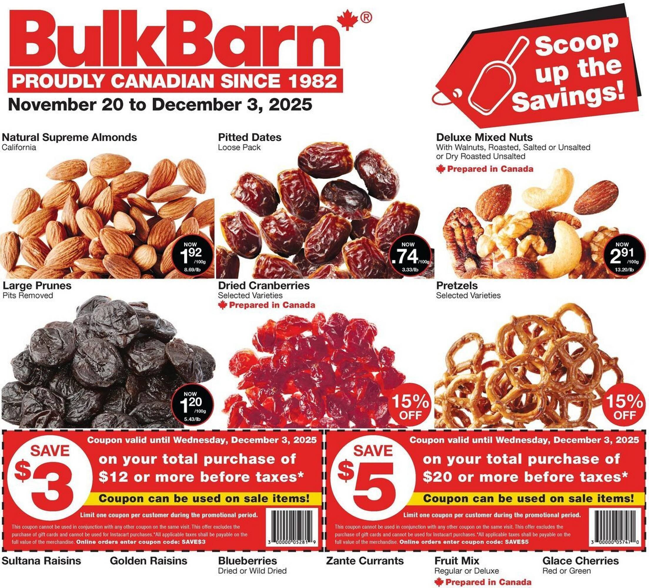 Bulk Barn flyer