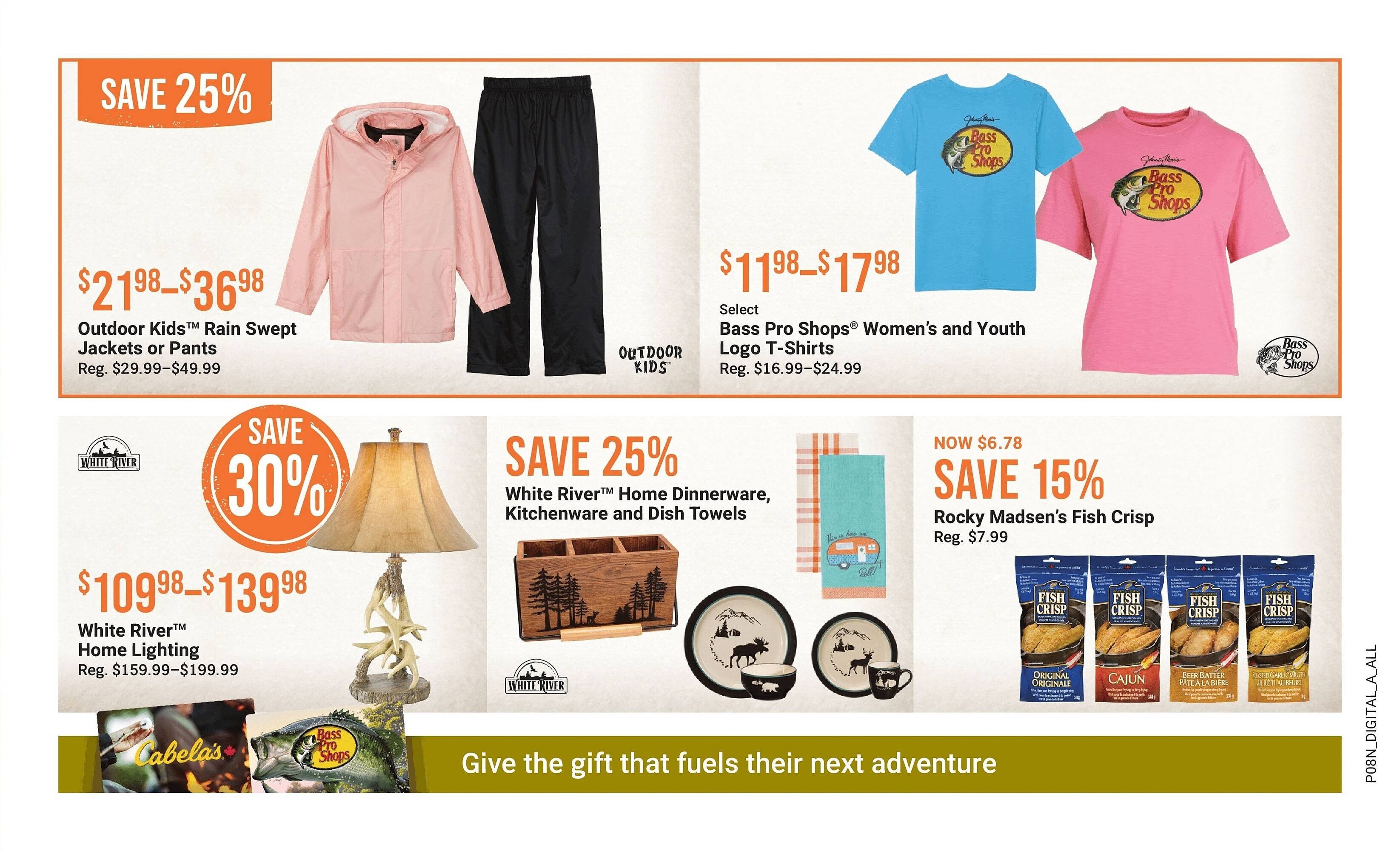 Cabela's flyer