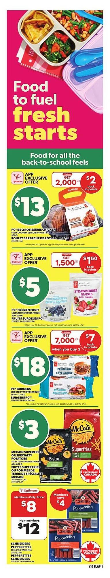 Independent Grocer flyer