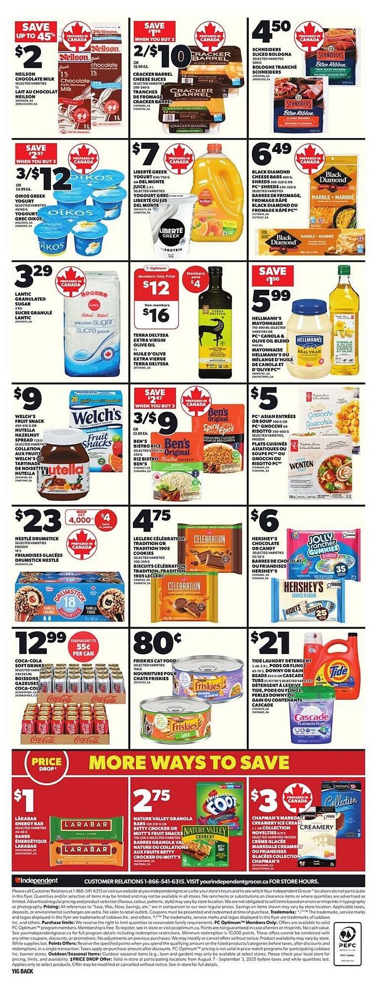 Independent Grocer flyer