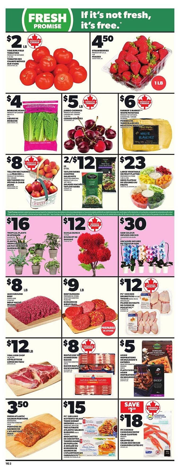 Independent Grocer flyer