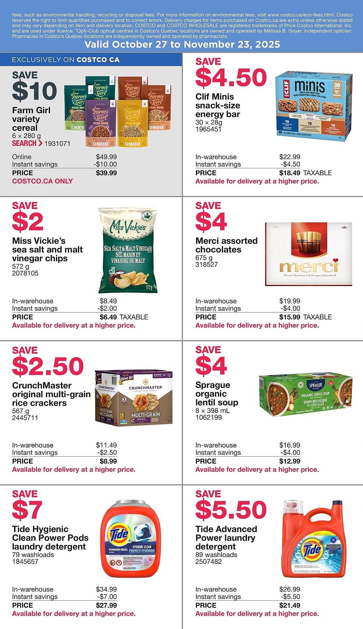 Costco flyer (2025-10-23 - 2025-11-05) | 9