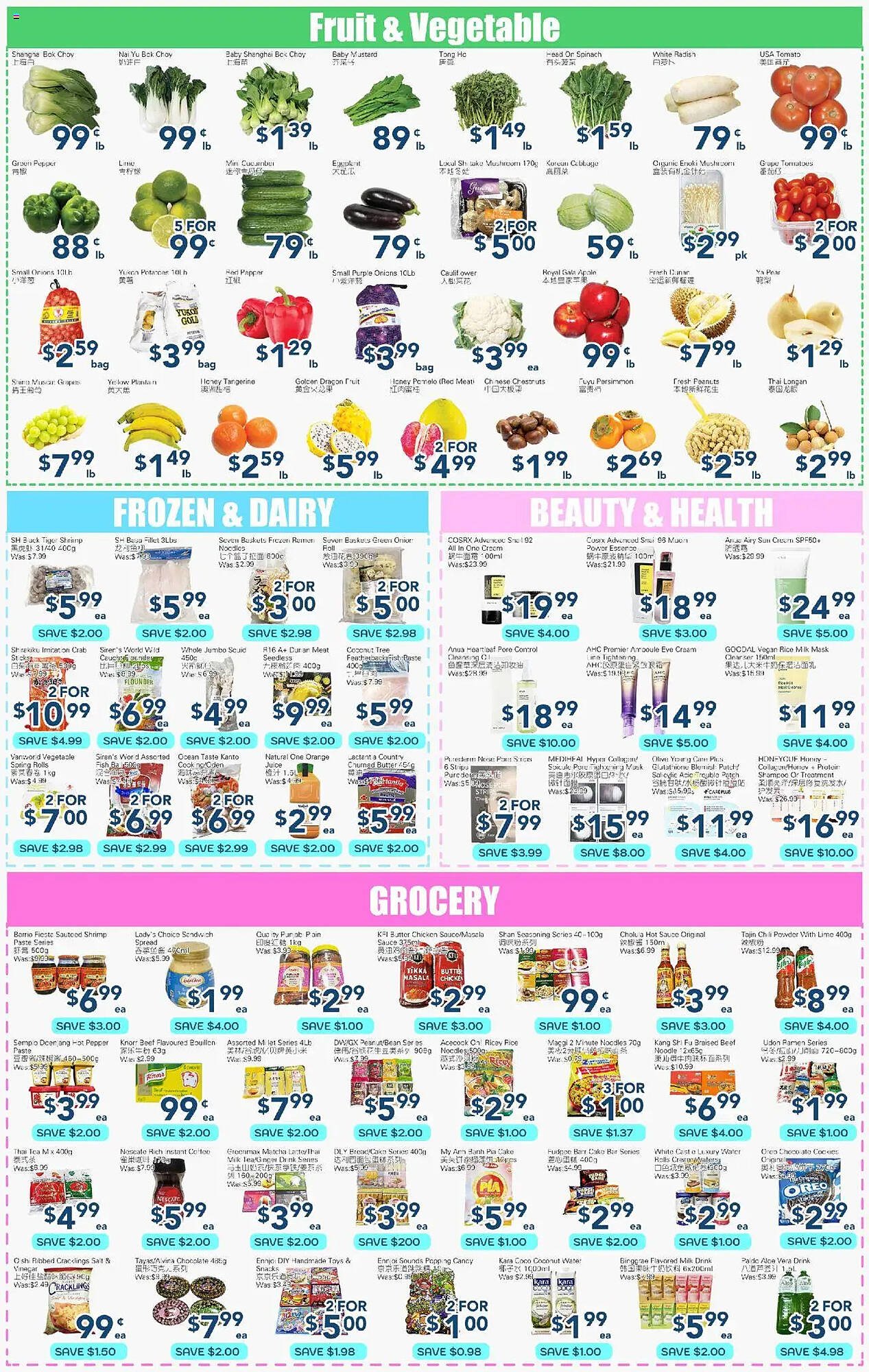 Oceans Fresh Food Market flyer