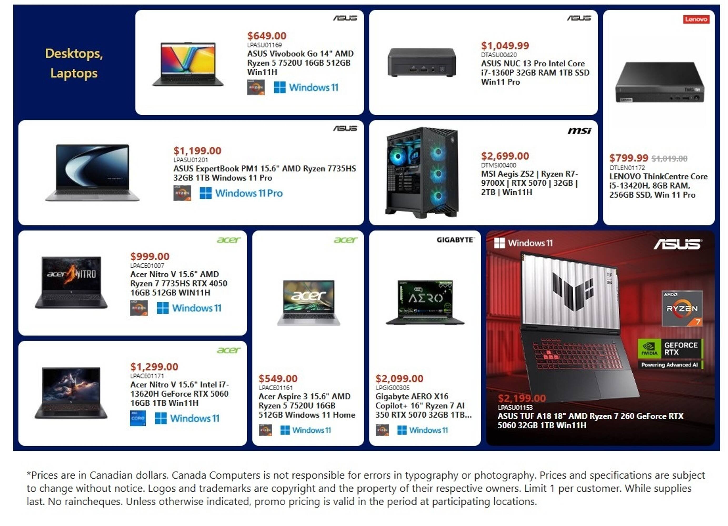 Canada Computers flyer (2026-01-30 - 2026-02-05) | 1