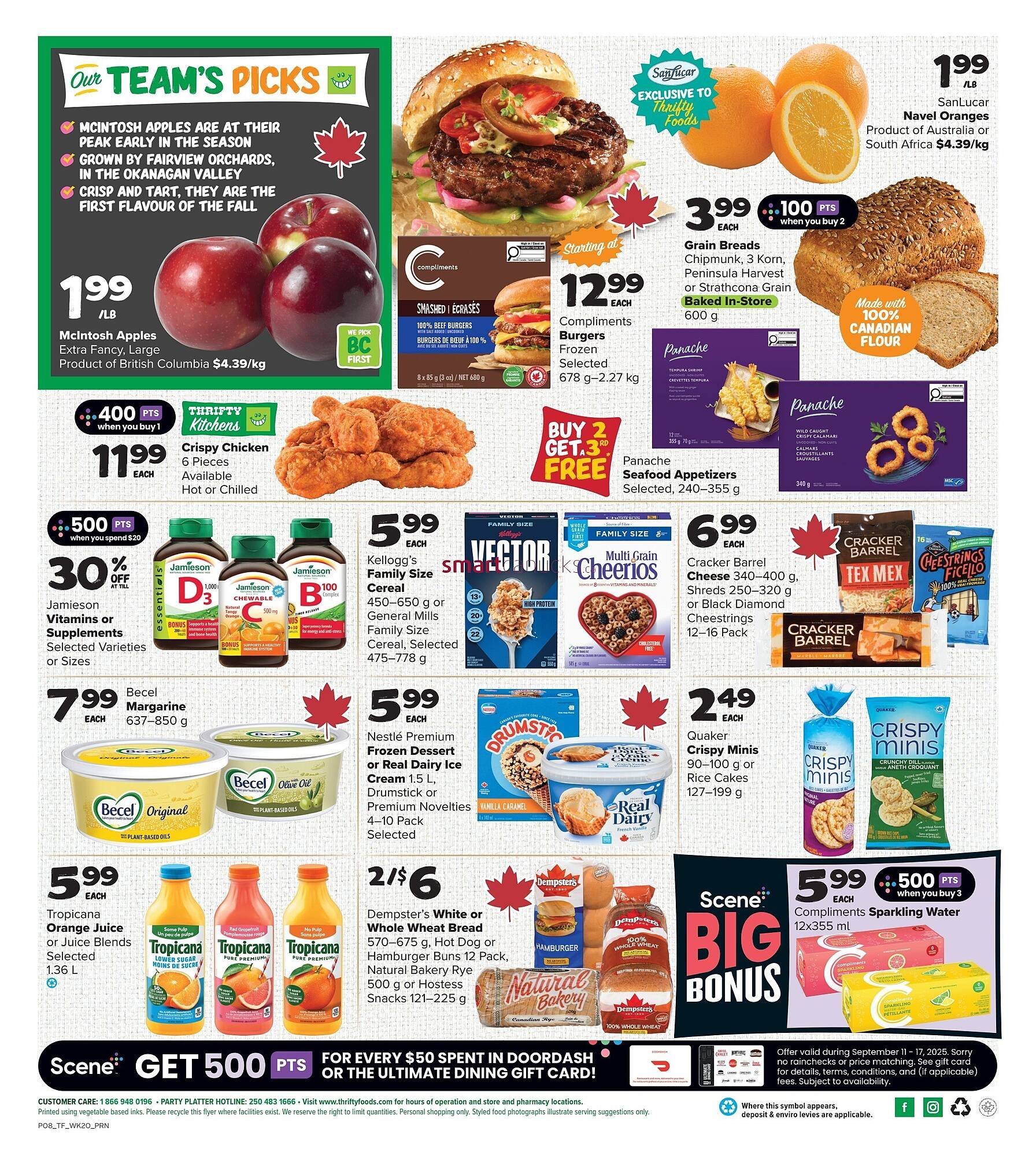 Thrifty Foods flyer