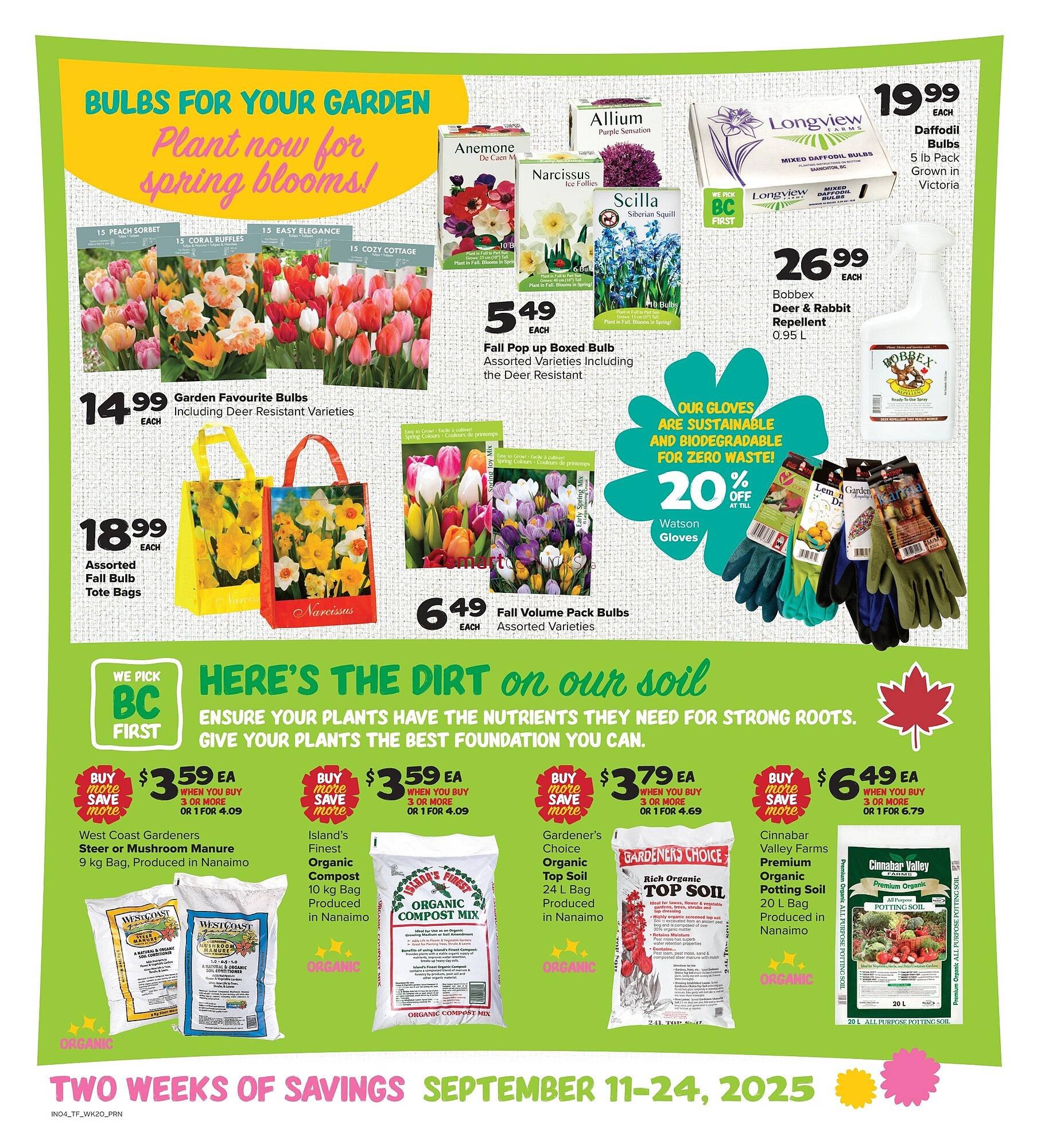 Thrifty Foods flyer