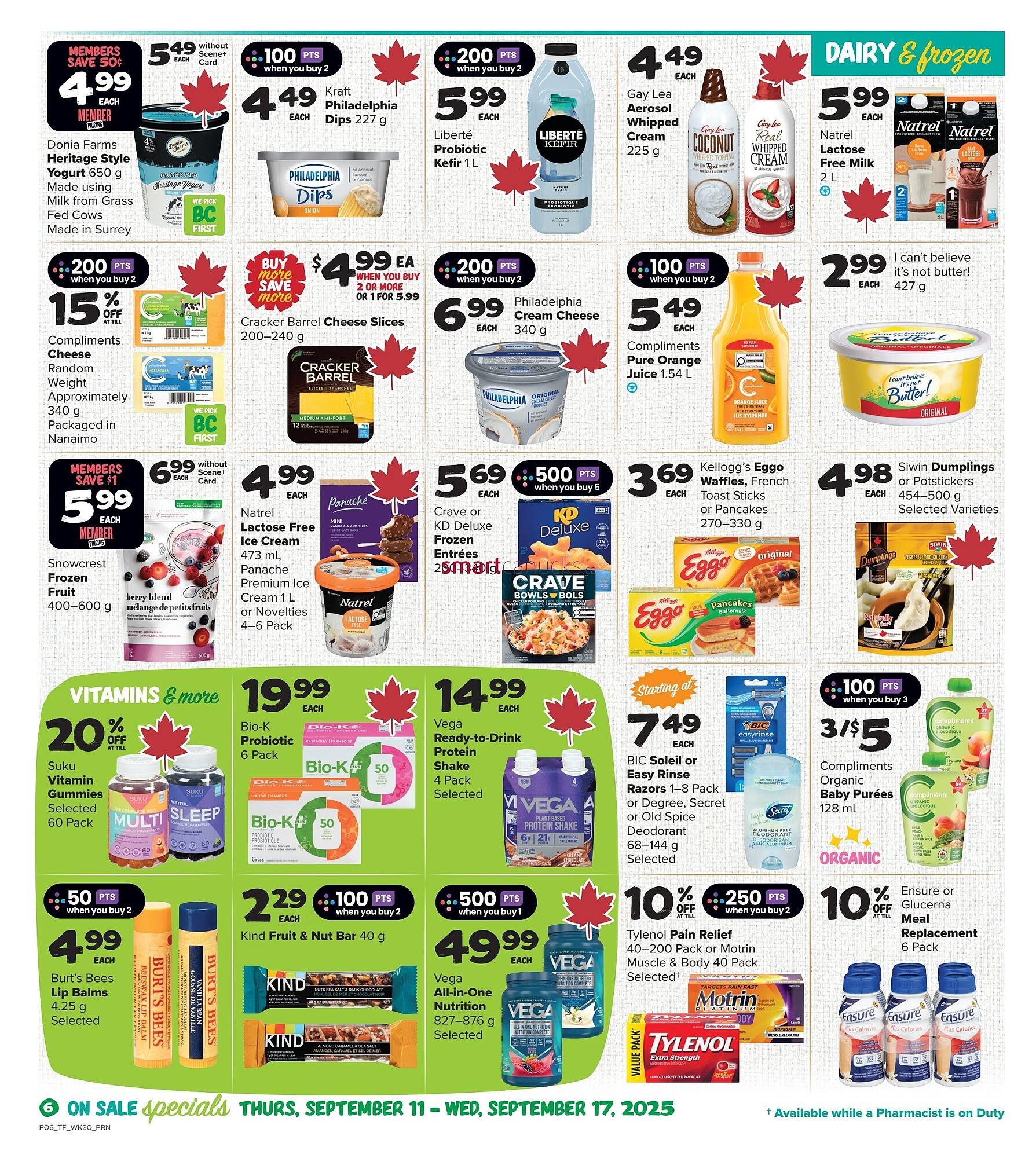 Thrifty Foods flyer