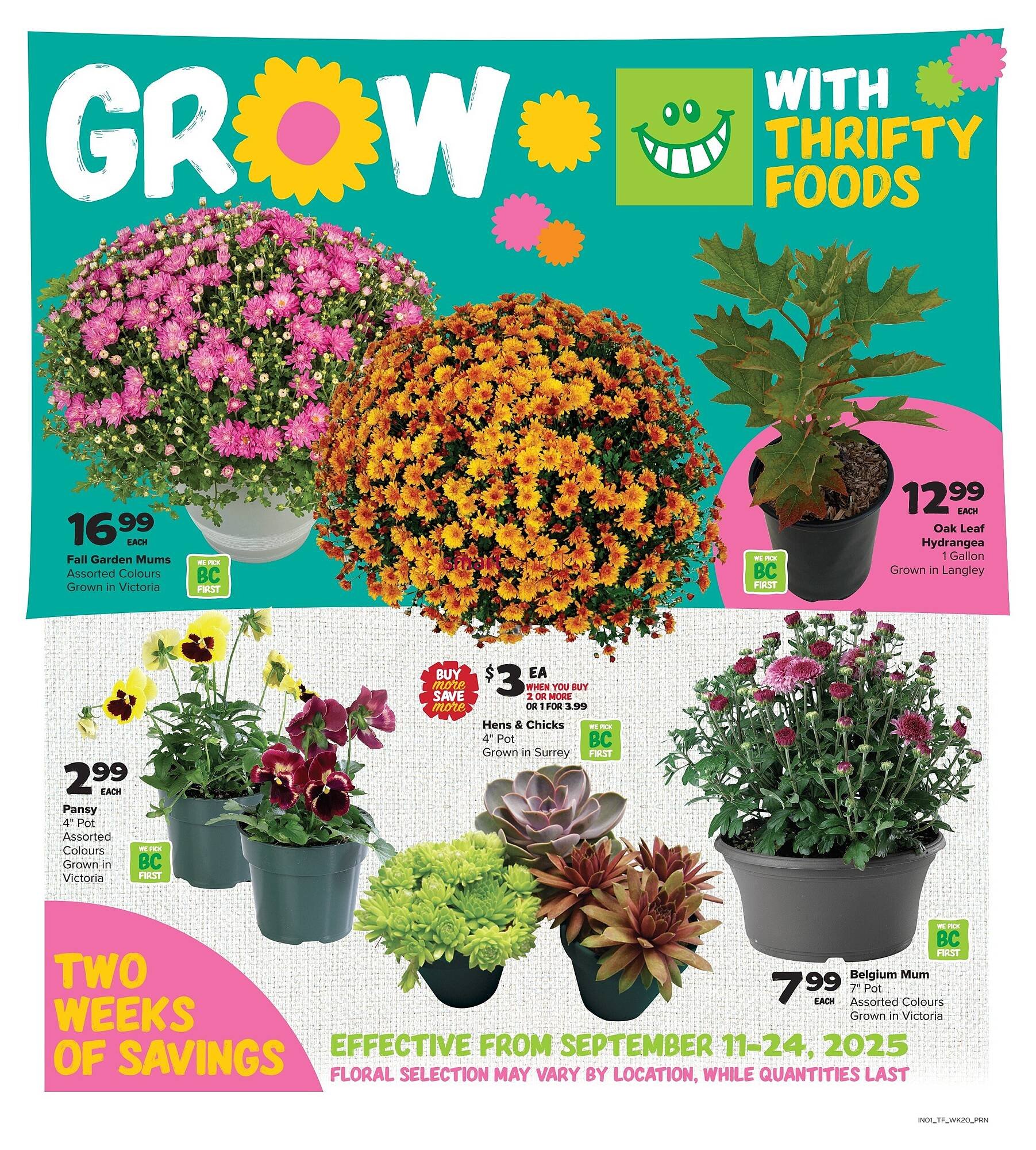 Thrifty Foods flyer