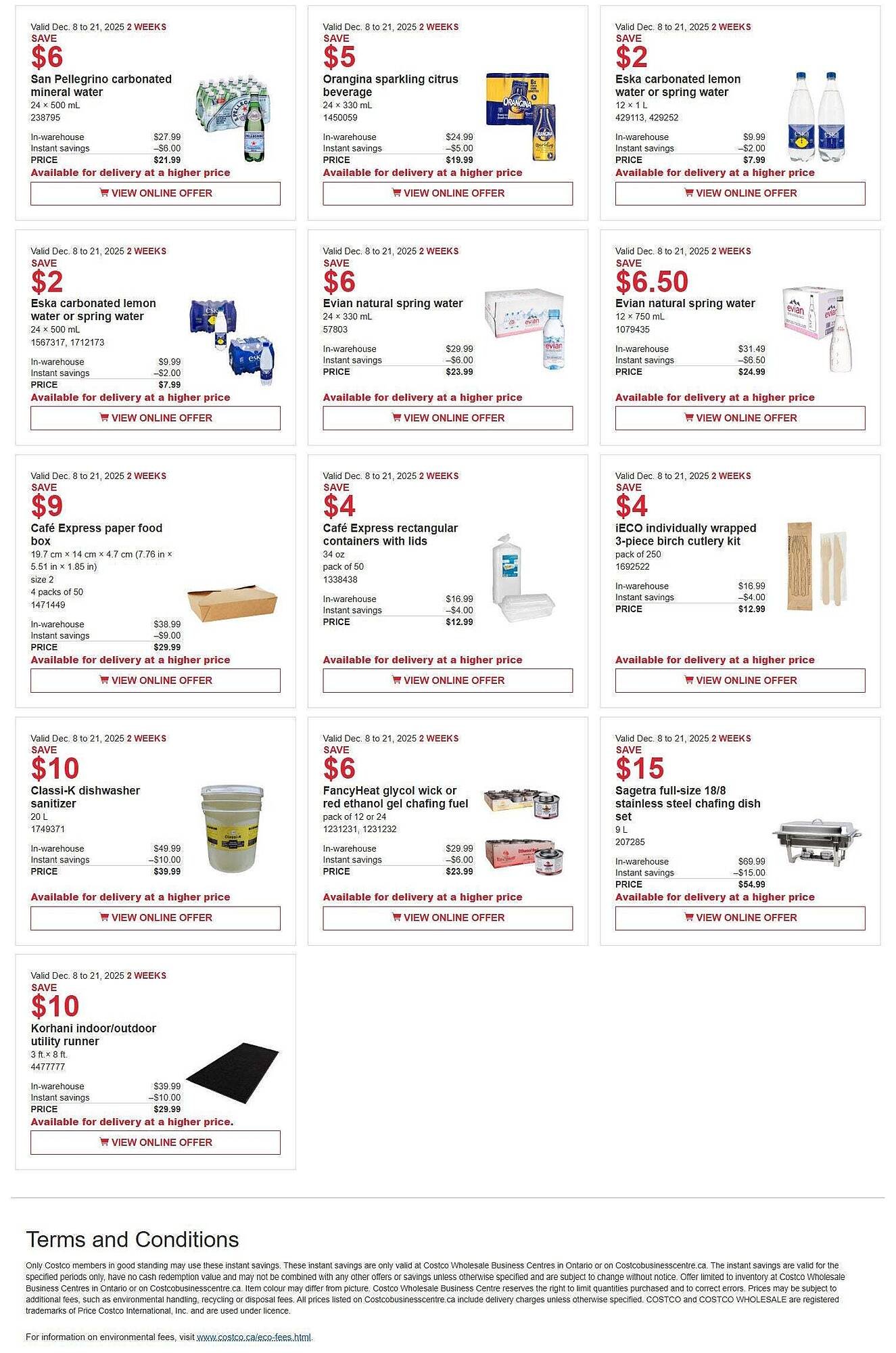 Costco flyer (2025-12-08 - 2025-12-22) | 2
