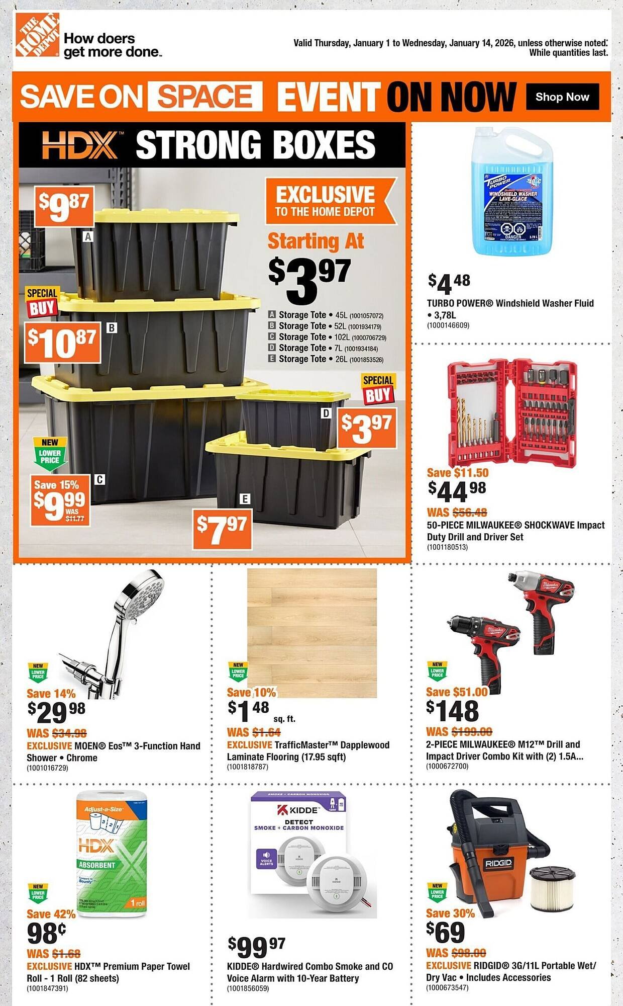 Home Depot flyer (2025-12-31 - 2026-02-01) | 1