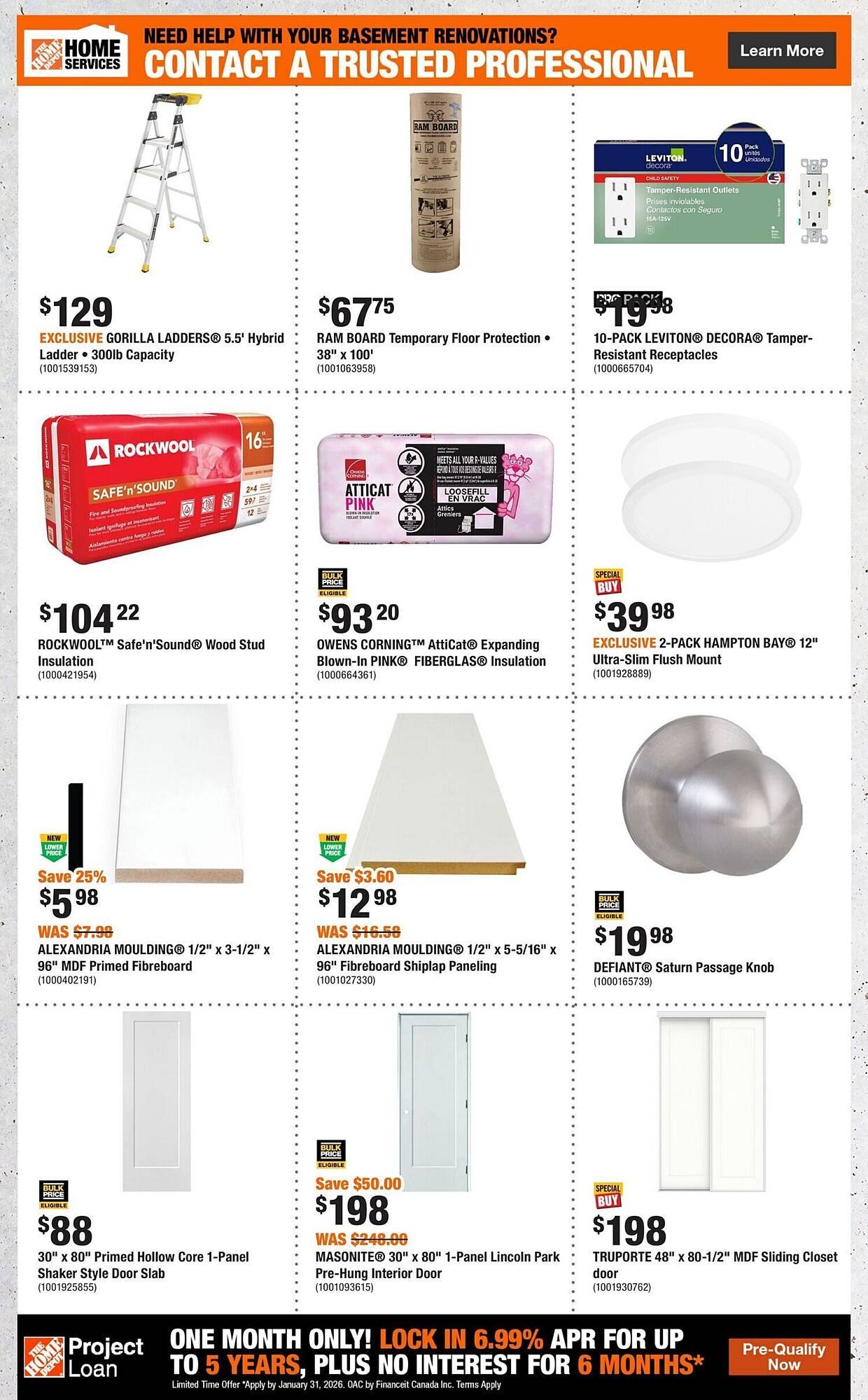 Home Depot flyer (2025-12-31 - 2026-02-01) | 7