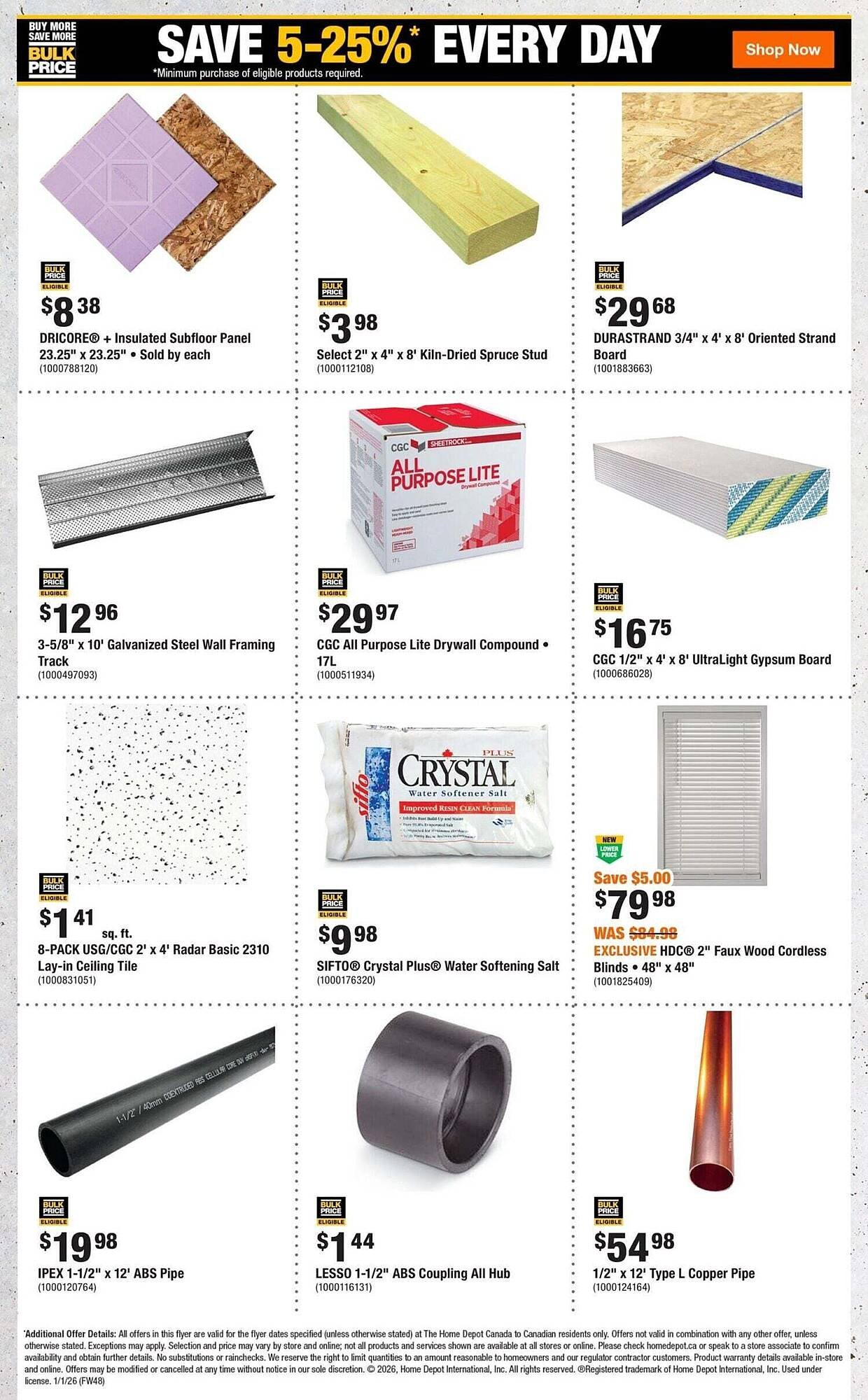Home Depot flyer (2025-12-31 - 2026-02-01) | 8