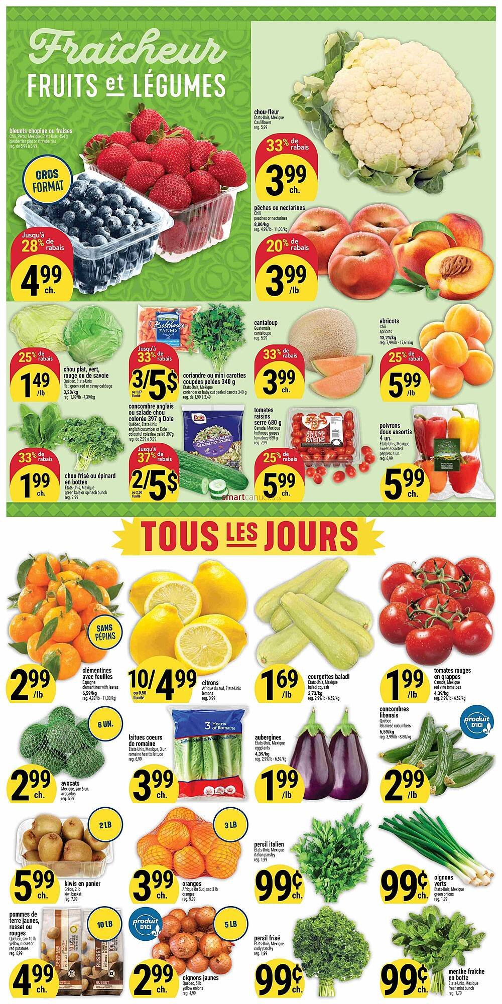Marché Adonis flyer
