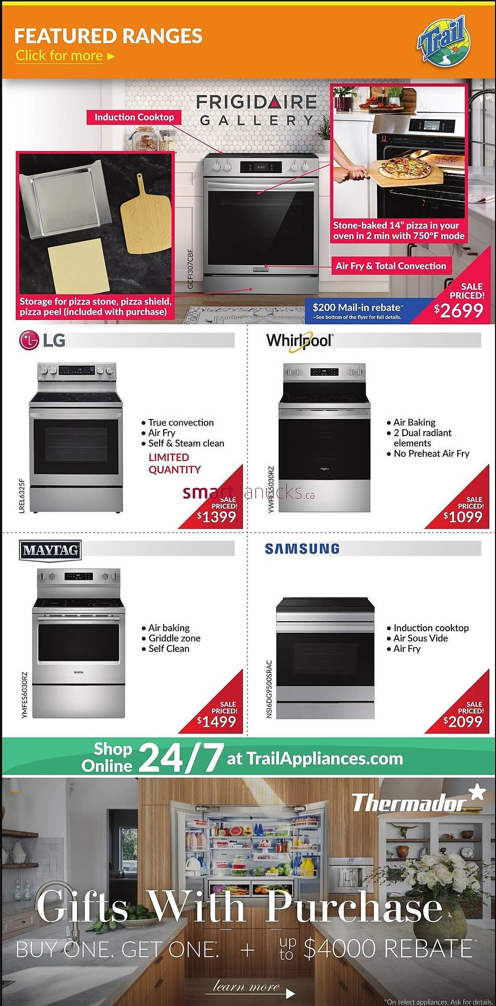 Trail Appliances flyer