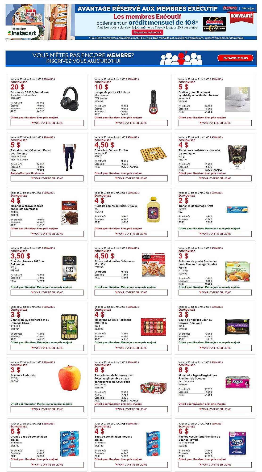 Costco flyer (2025-10-27 - 2025-11-09) | 1