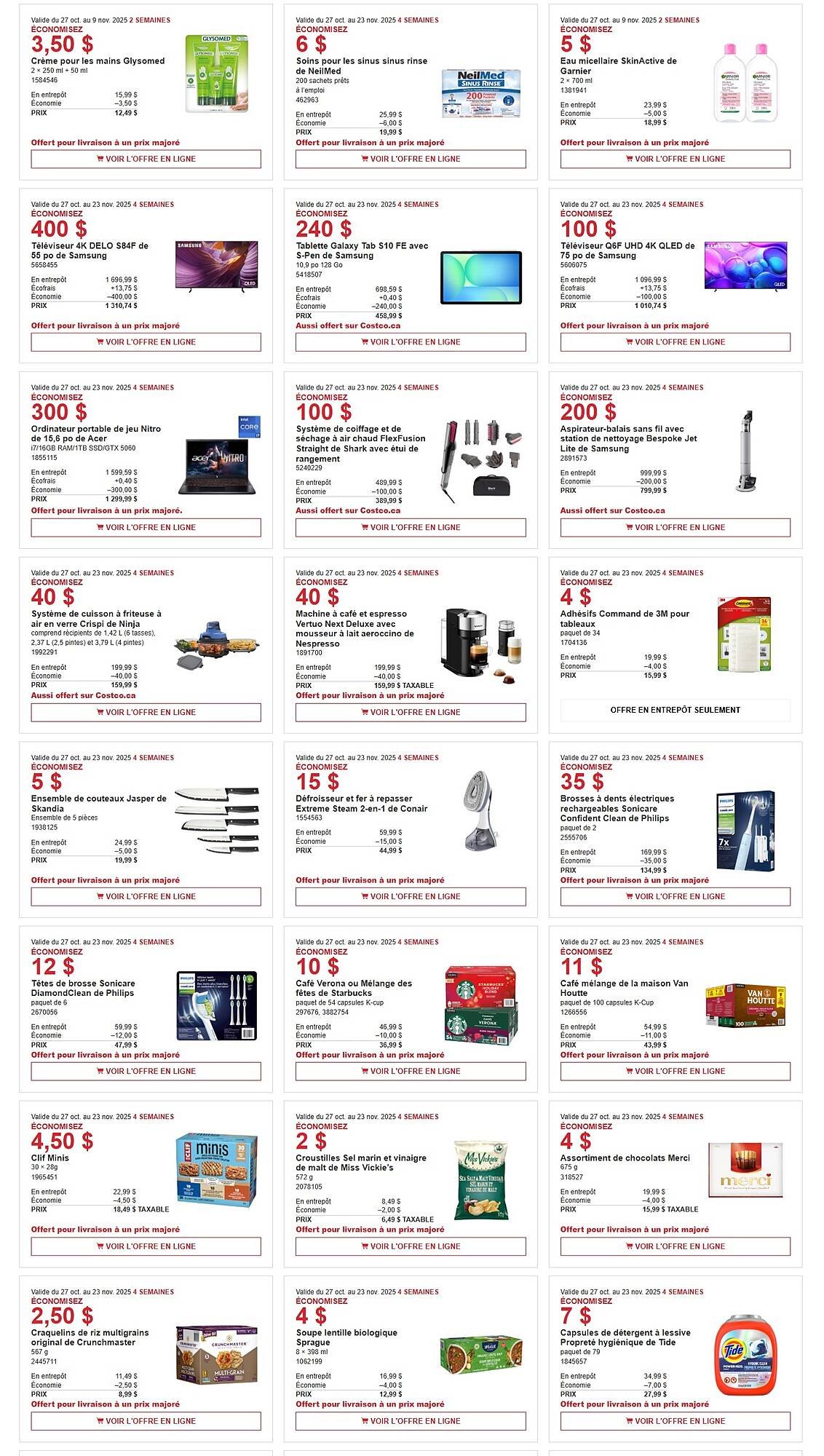 Costco flyer (2025-10-27 - 2025-11-09) | 2