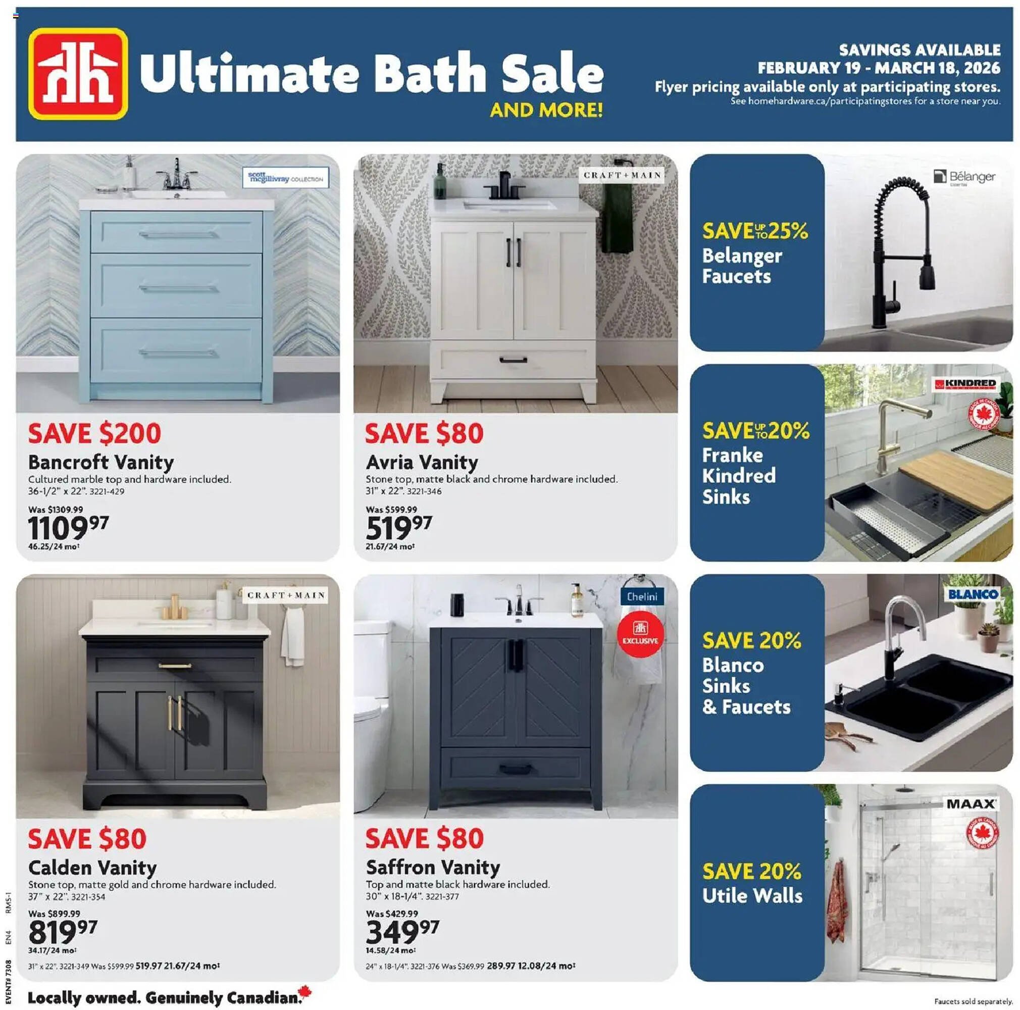Home Hardware flyer (2026-02-19 - 2026-03-18) | 1
