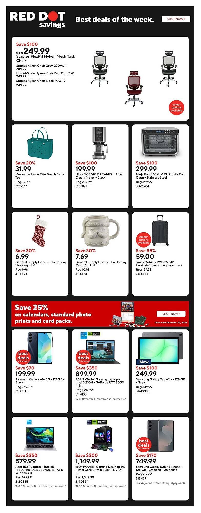 Staples flyer (2025-12-19 - 2025-12-26) | 3