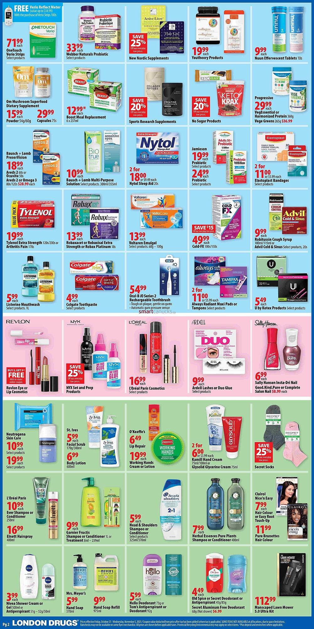 London Drugs flyer (2025-10-31 - 2025-11-05) | 2