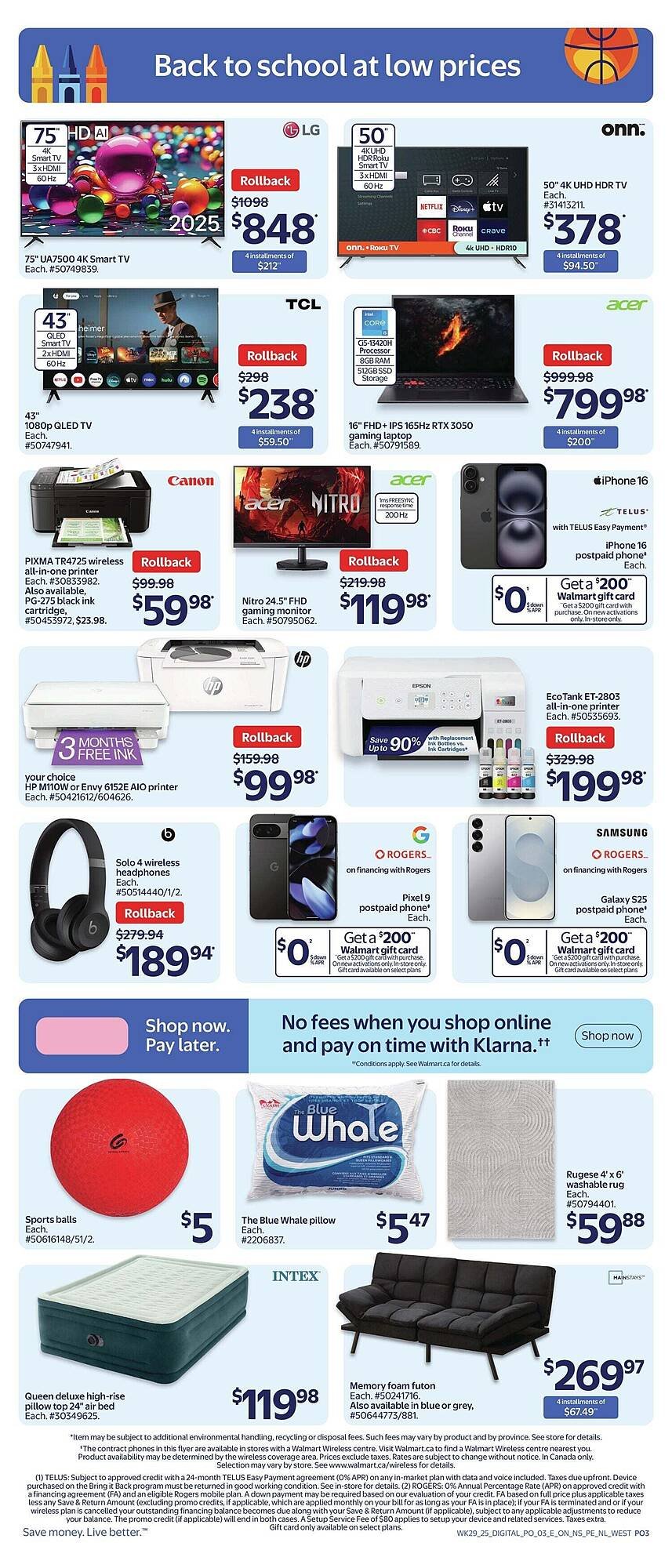 Walmart flyer