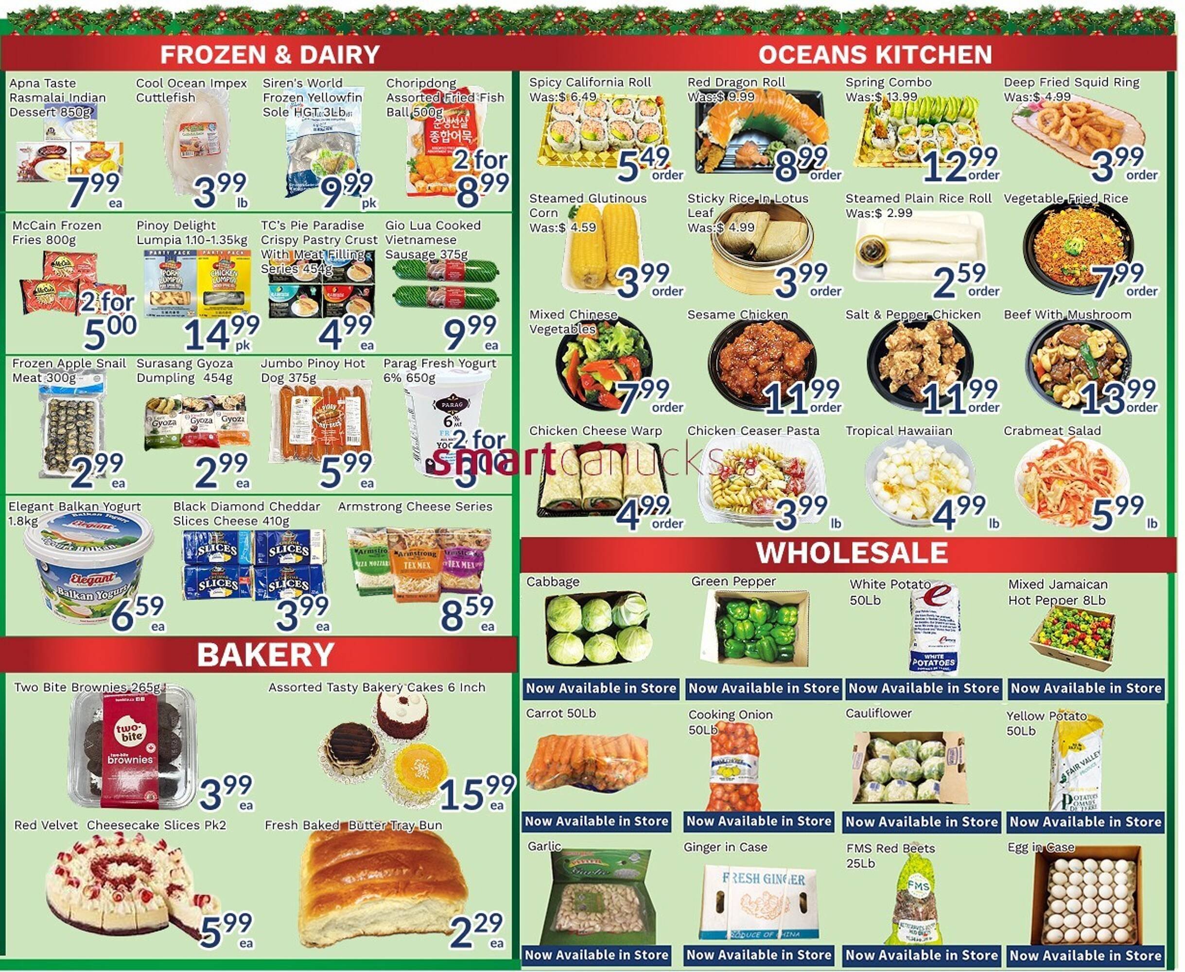 Oceans Fresh Food Market flyer (2025-12-12 - 2025-12-18) | 2