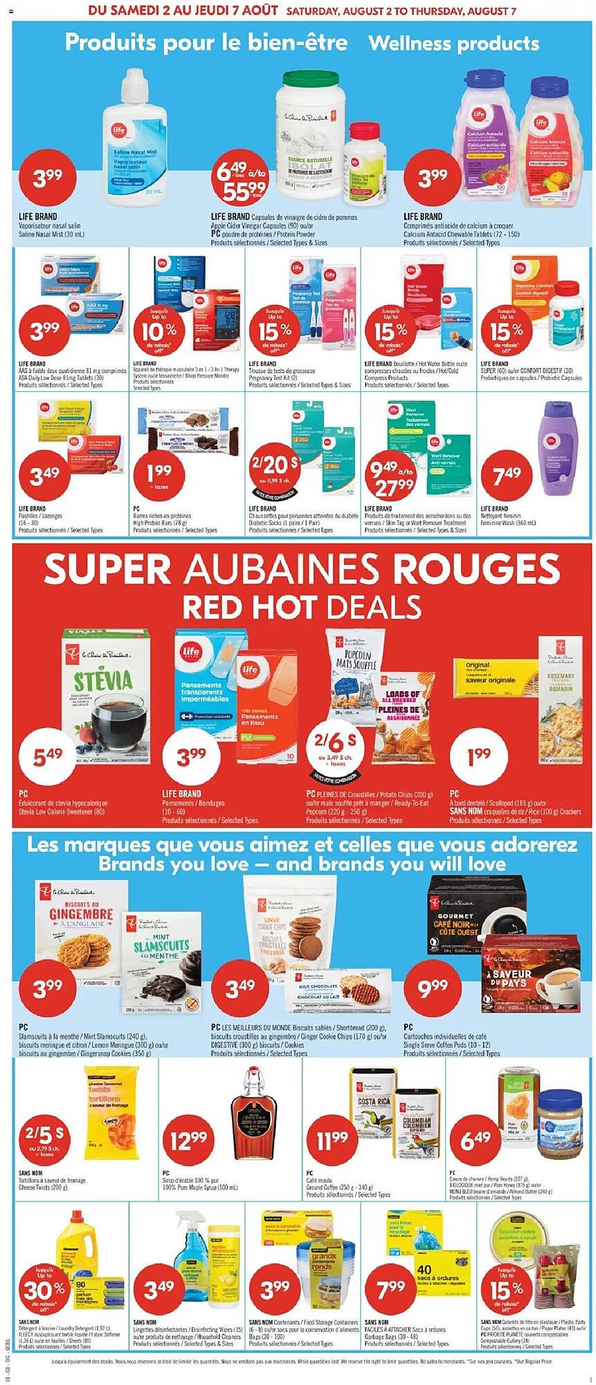 Pharmaprix flyer