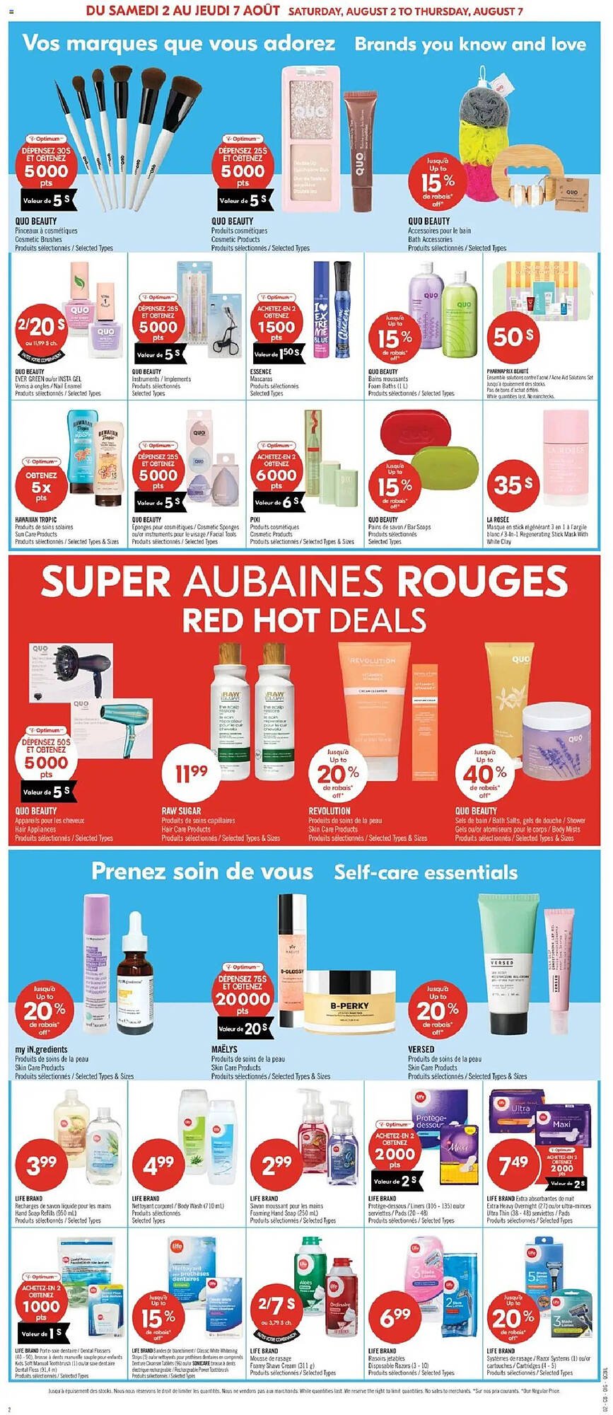 Pharmaprix flyer