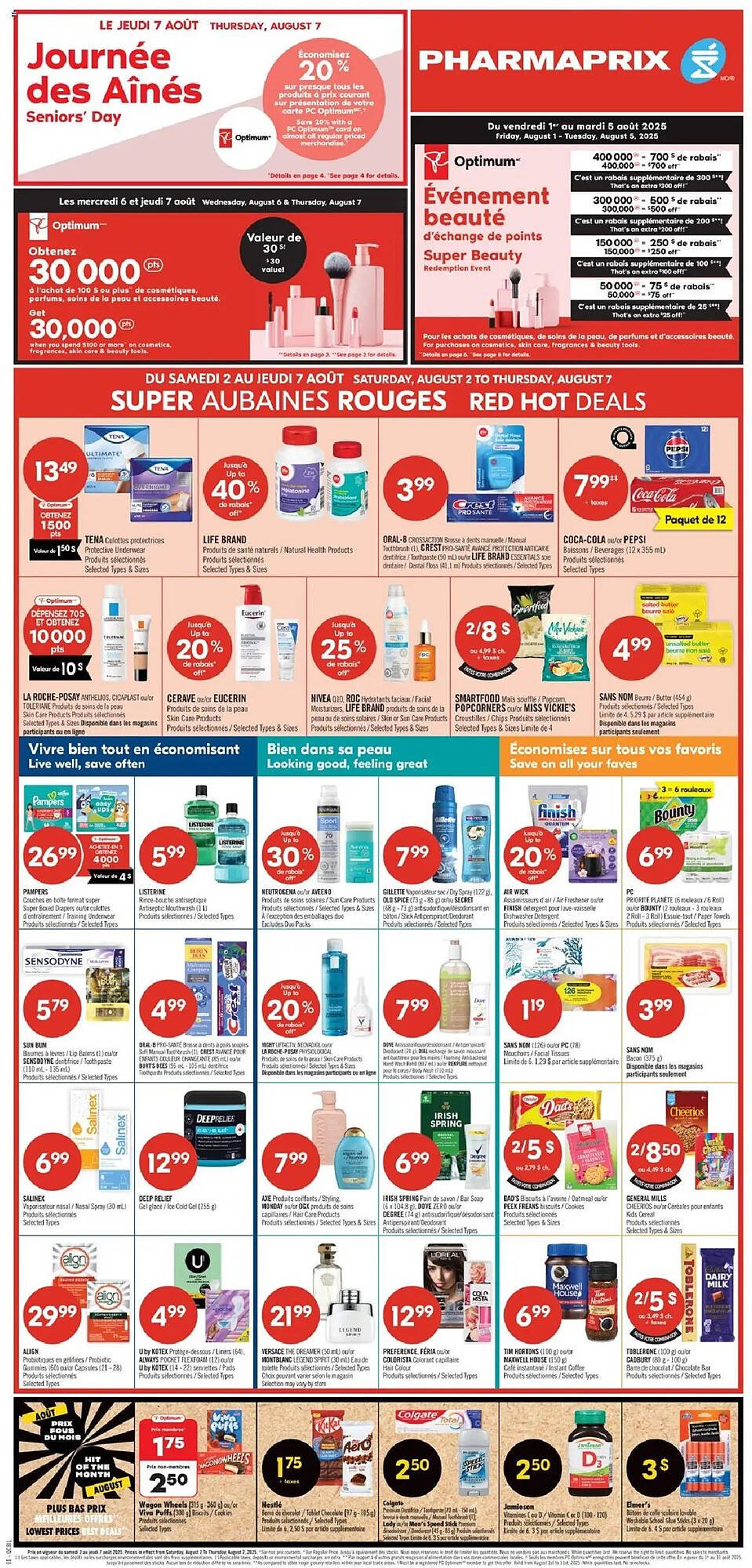 Pharmaprix flyer