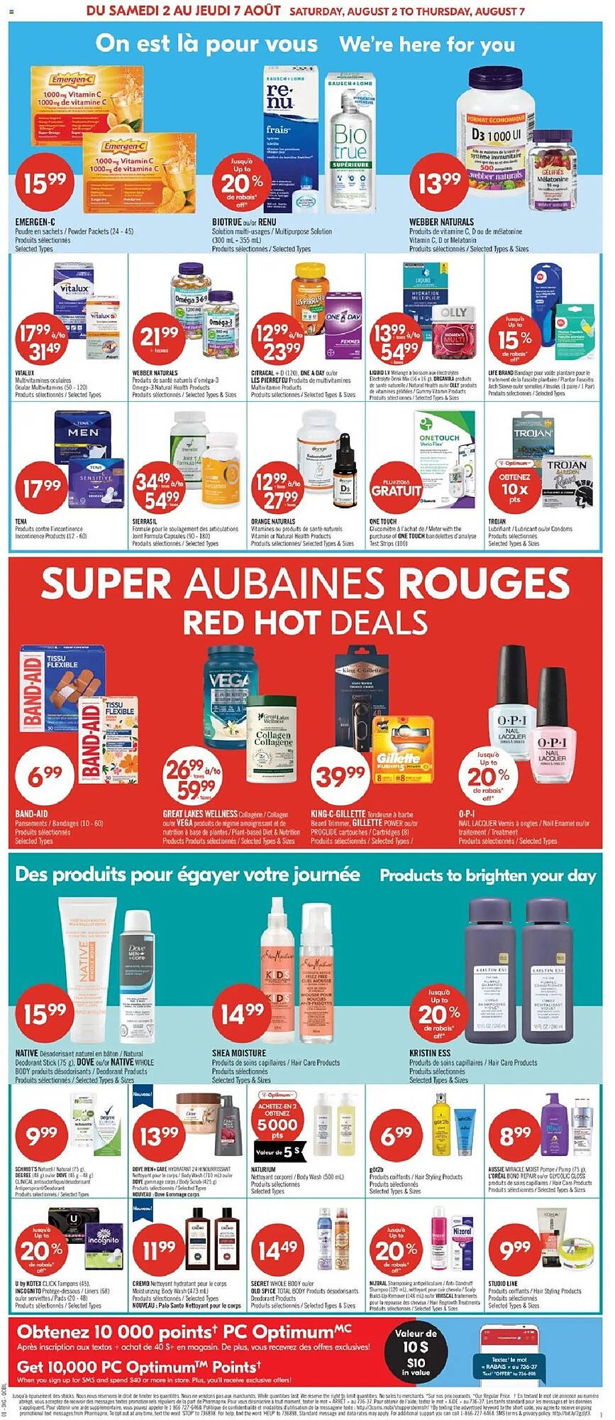 Pharmaprix flyer