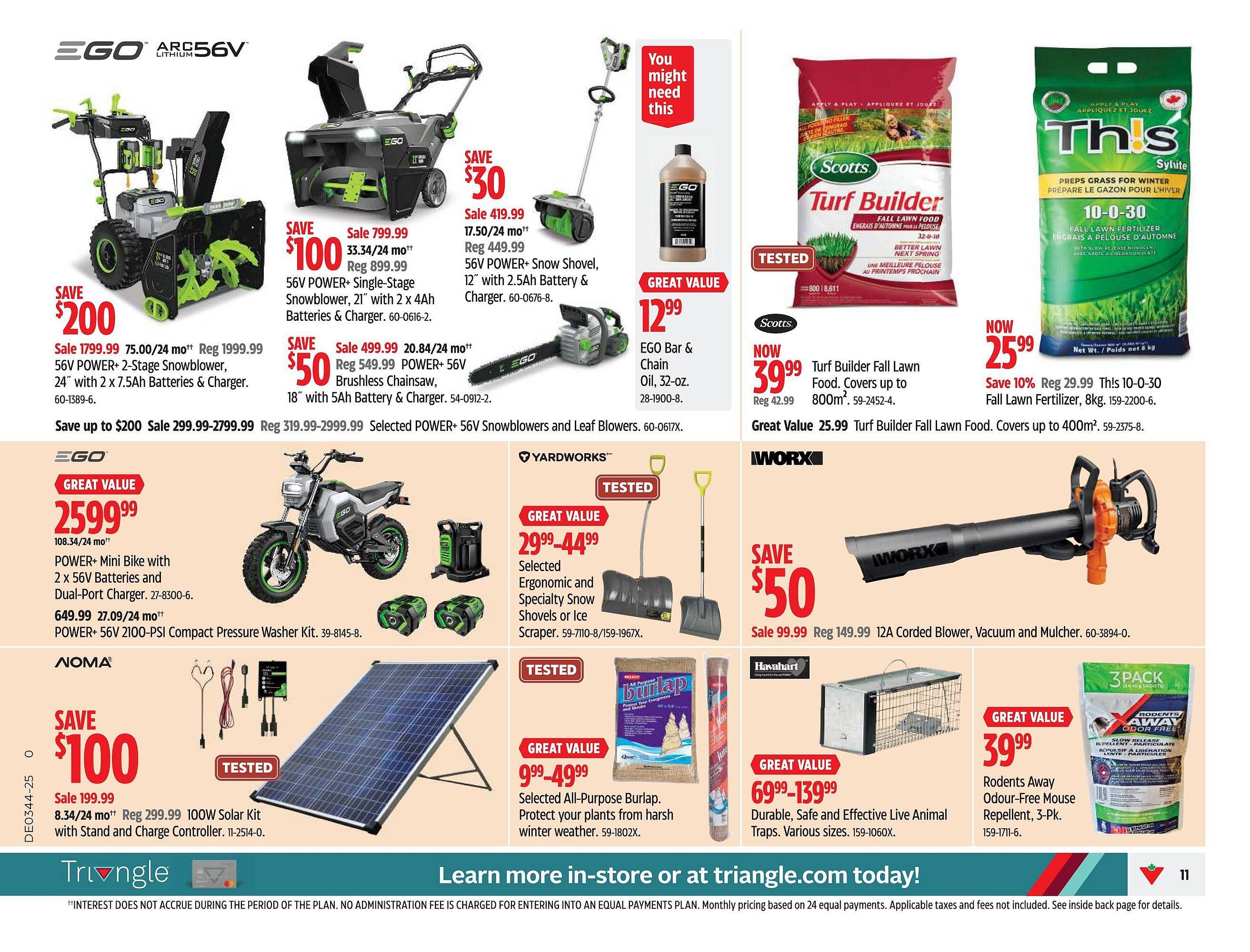 Canadian Tire flyer