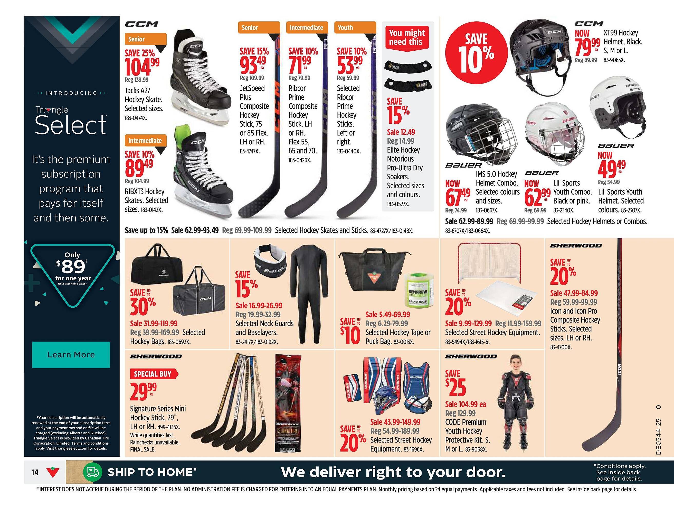 Canadian Tire flyer