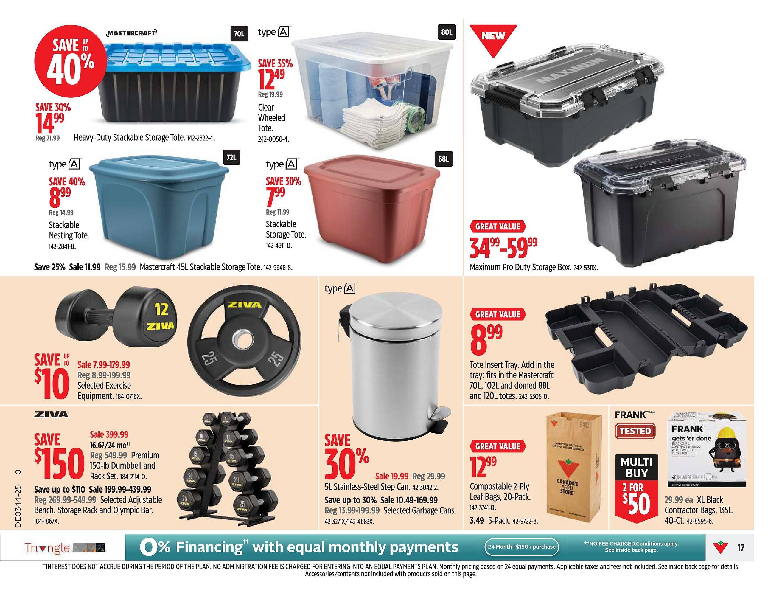 Canadian Tire flyer