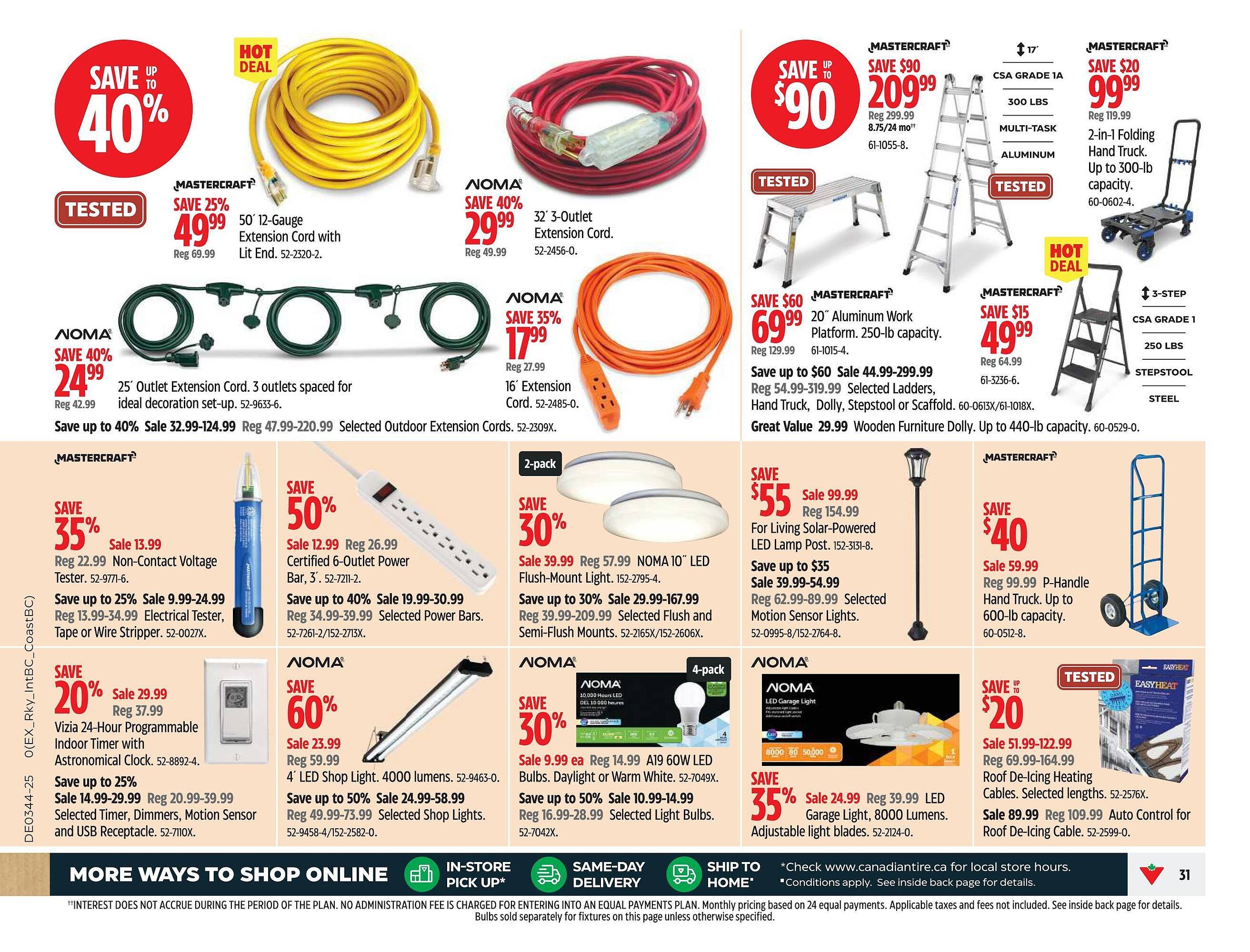 Canadian Tire flyer