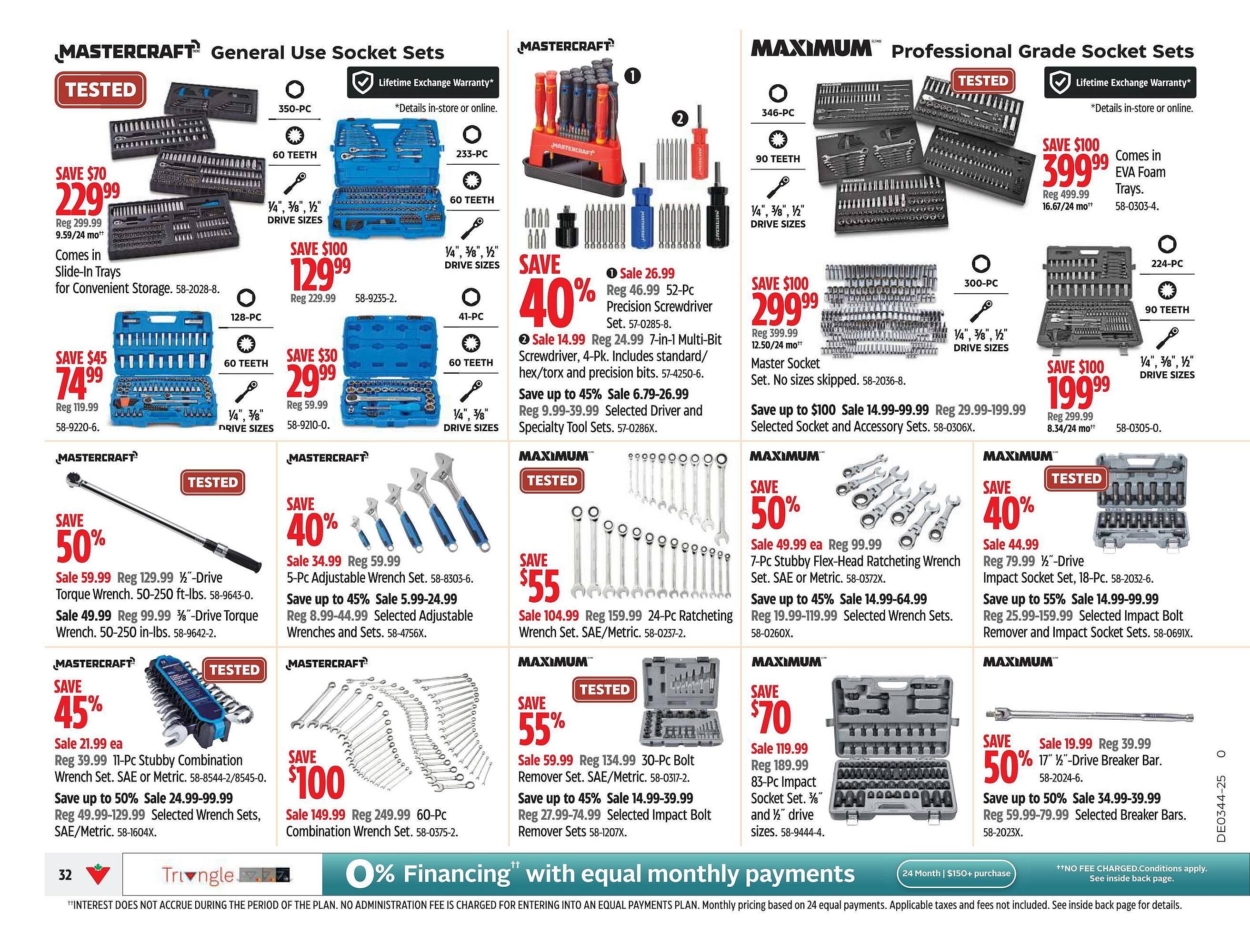 Canadian Tire flyer